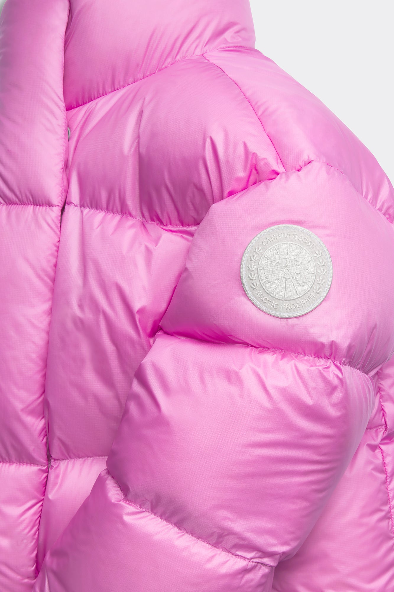 Cypress Cropped Puffer White Label (Women) - Twilight Magenta - Image 10