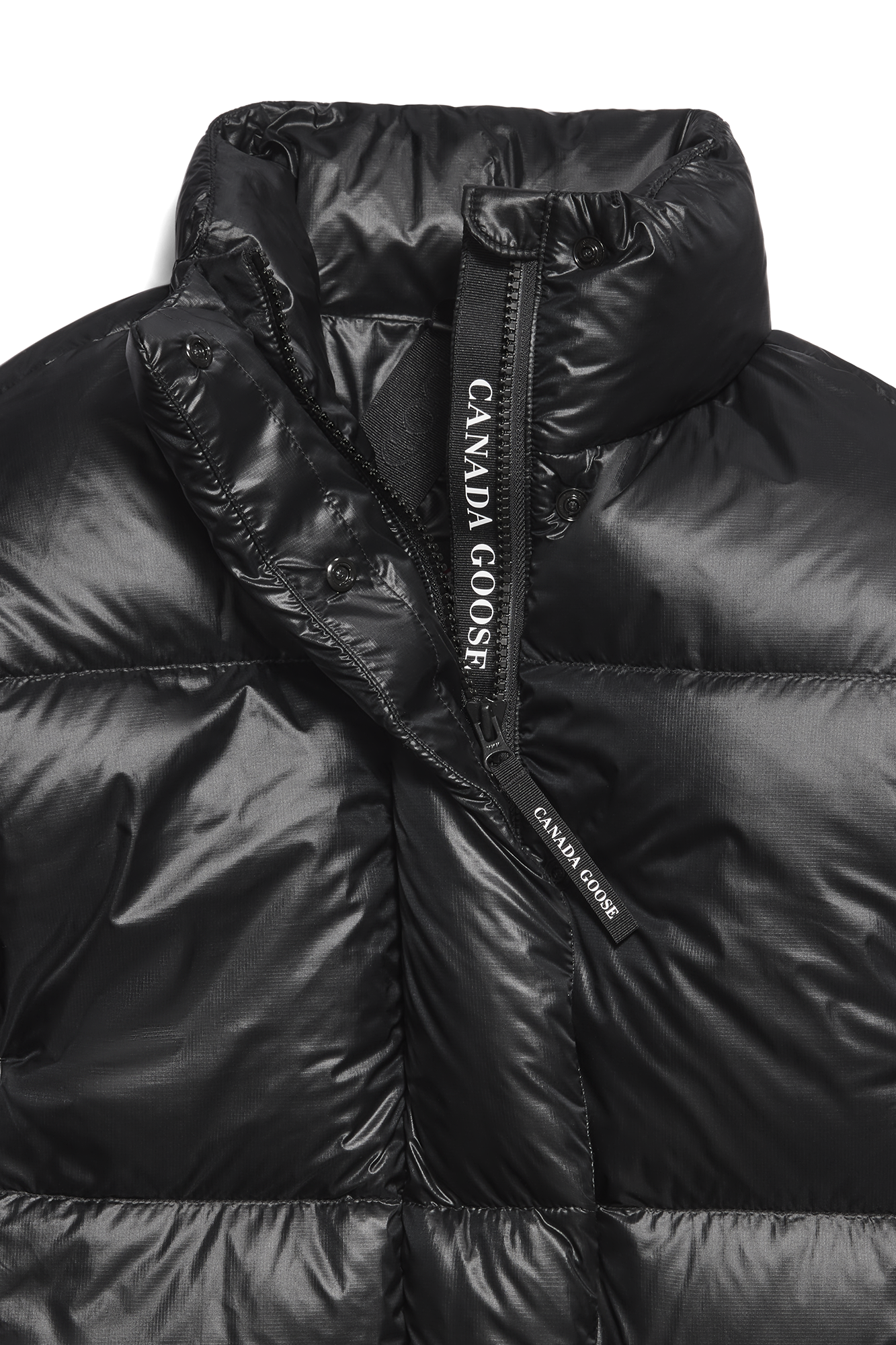 Cypress Cropped Puffer (Women) - Black - Image 6