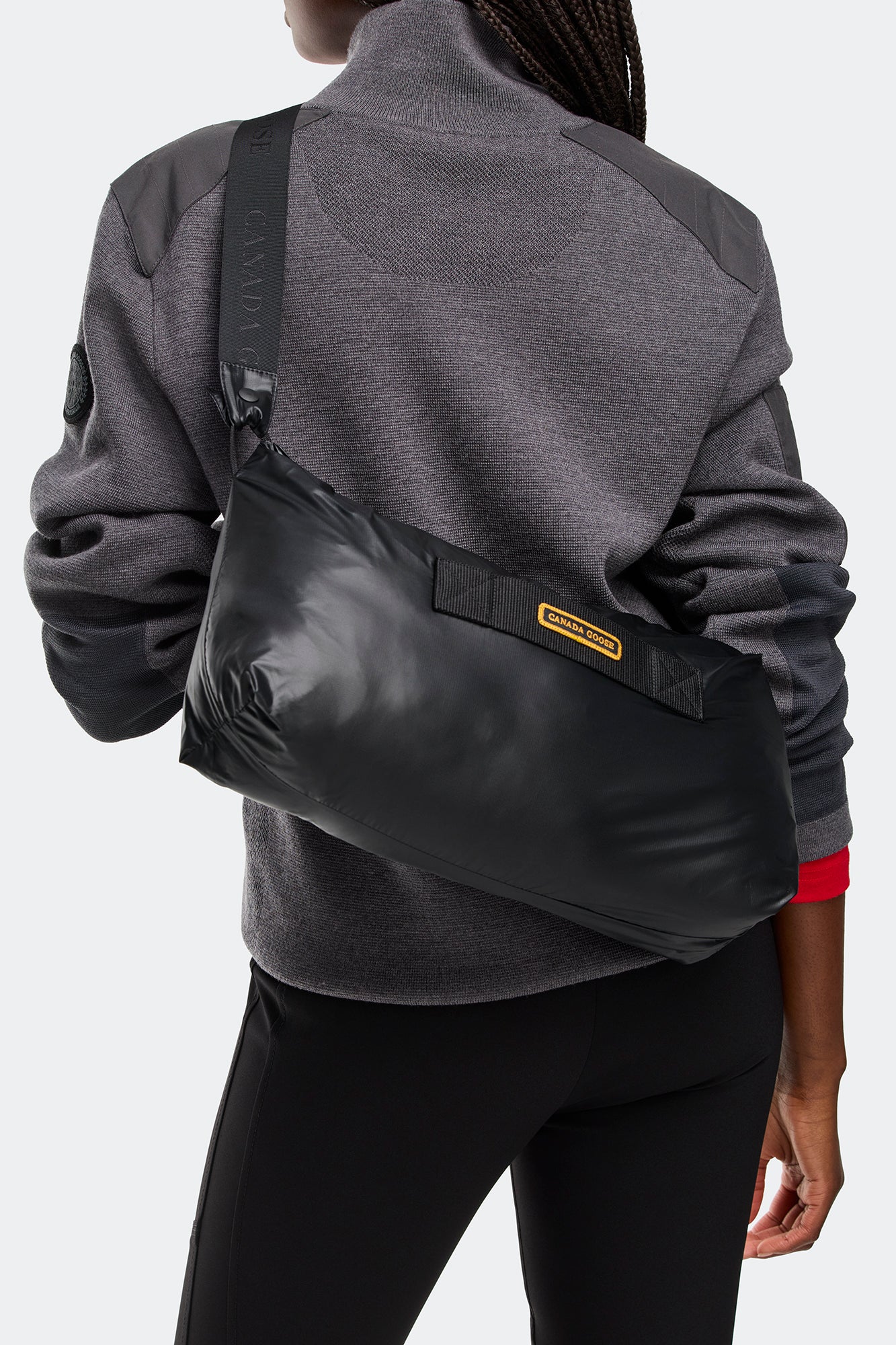 Cypress Cropped Puffer (Women) - Black - Image 8