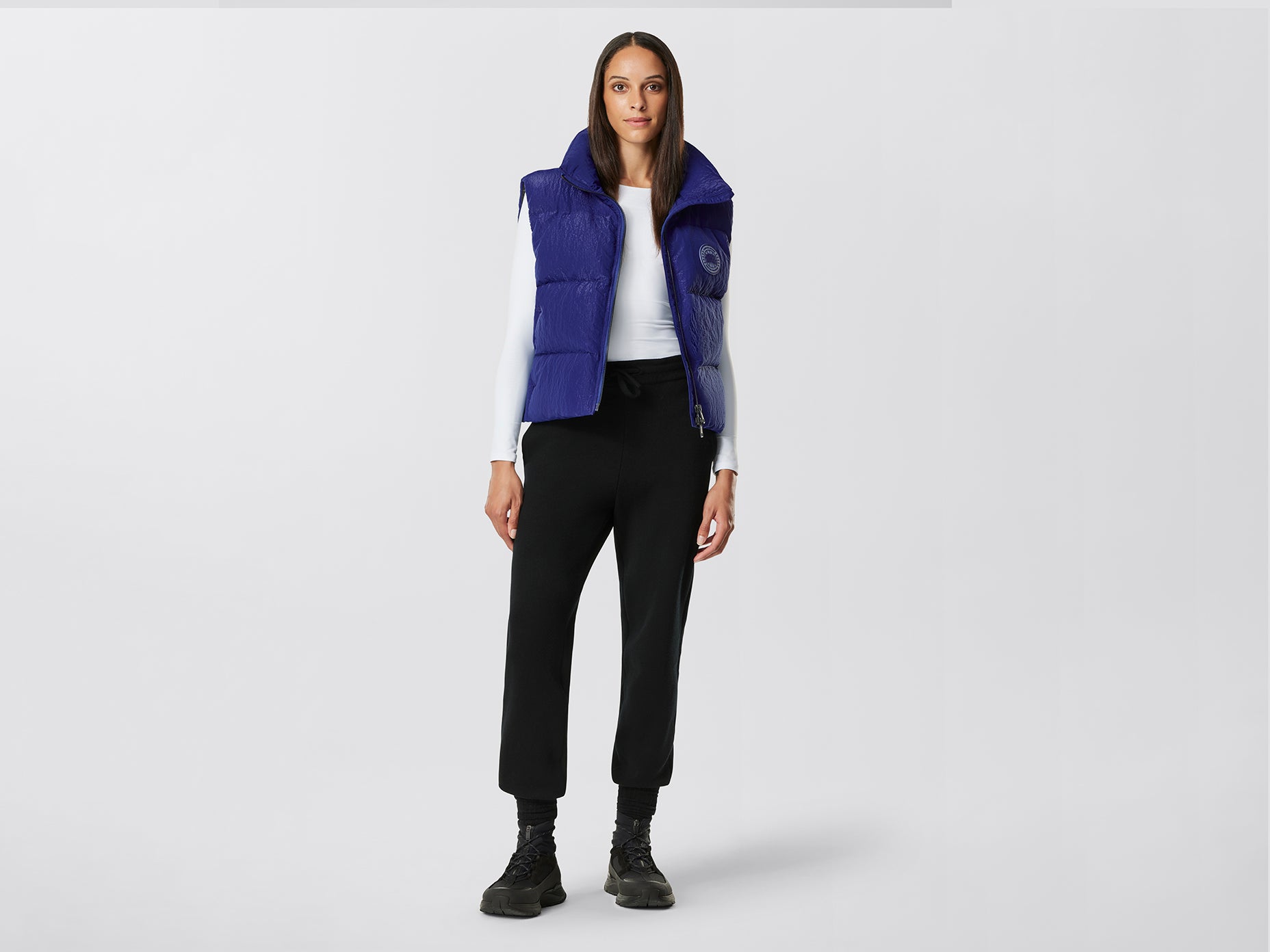 Cypress Puffer Vest City Lights (Women) - Nautical Dusk