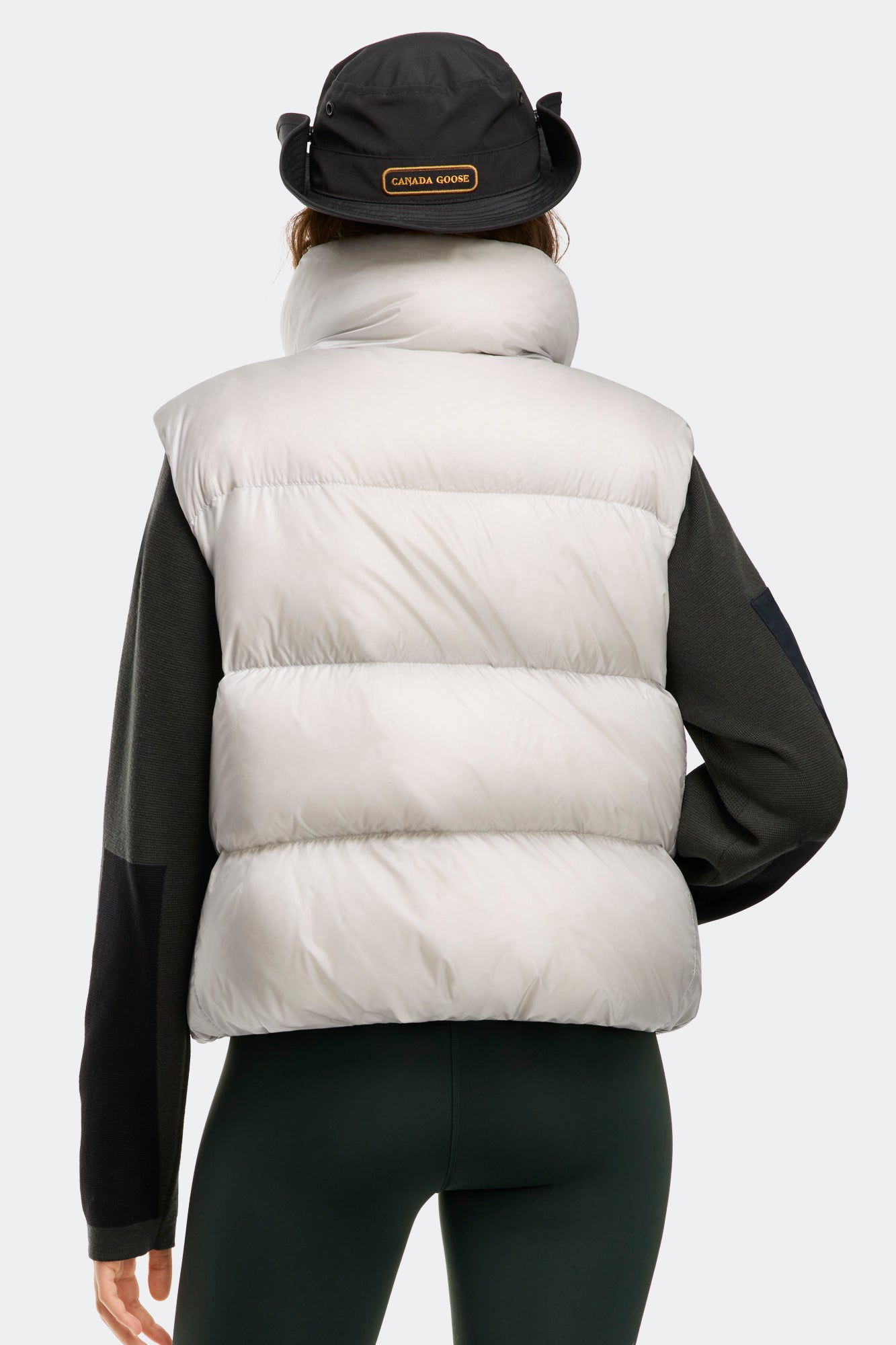 Cypress Puffer Vest Black Label (Women) - Silverbirch