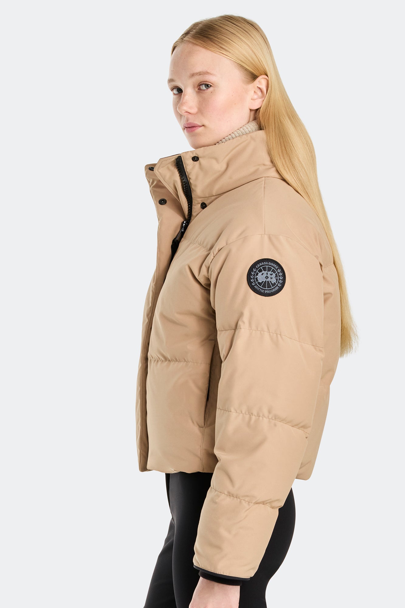 Grandview Cropped Jacket Black Label (Women) - Desert Sand