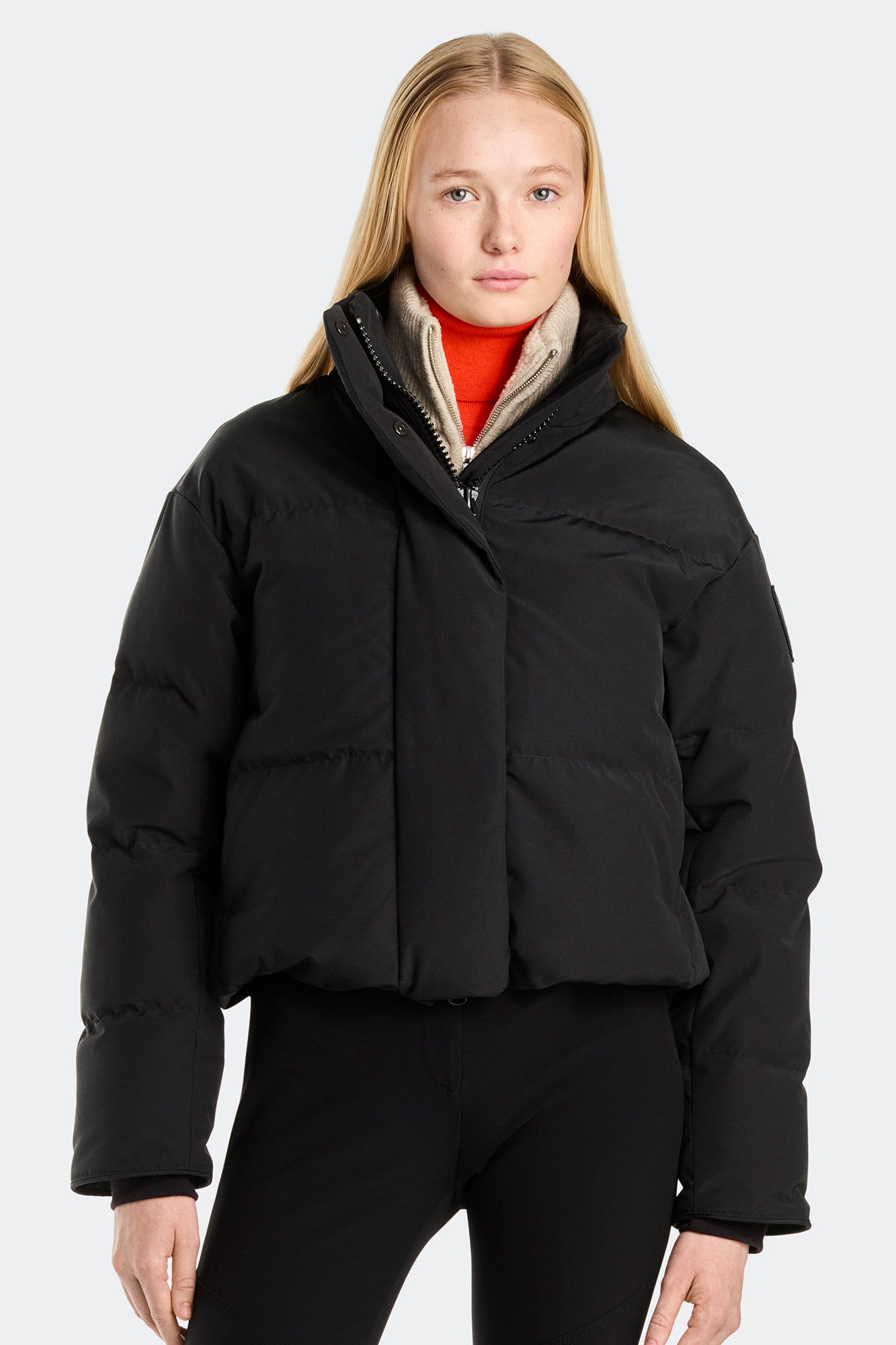 Grandview Cropped Jacket Black Label (Women) - Black