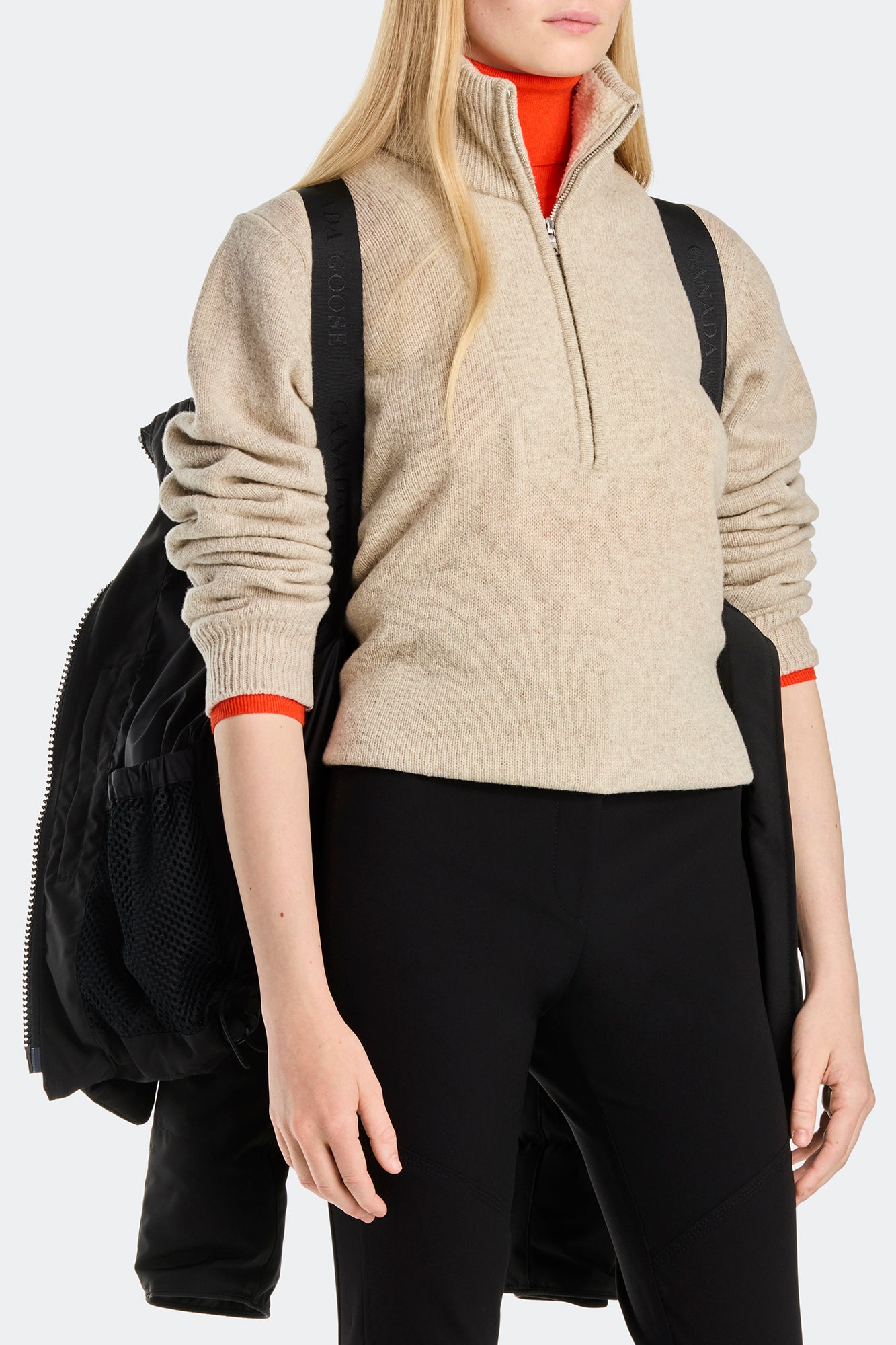 Grandview Cropped Jacket Black Label (Women) - Black - Image 7