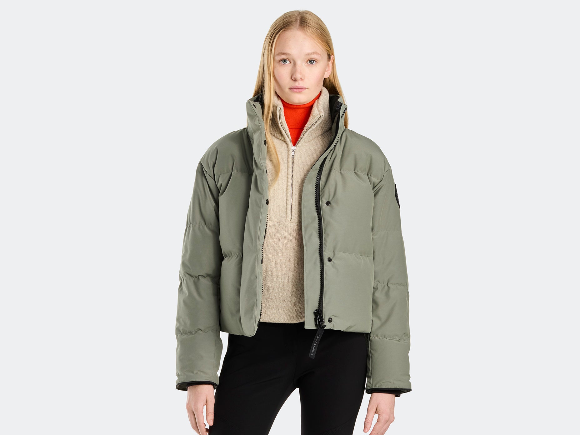 Grandview Cropped Jacket Black Label (Women) - Sagebrush