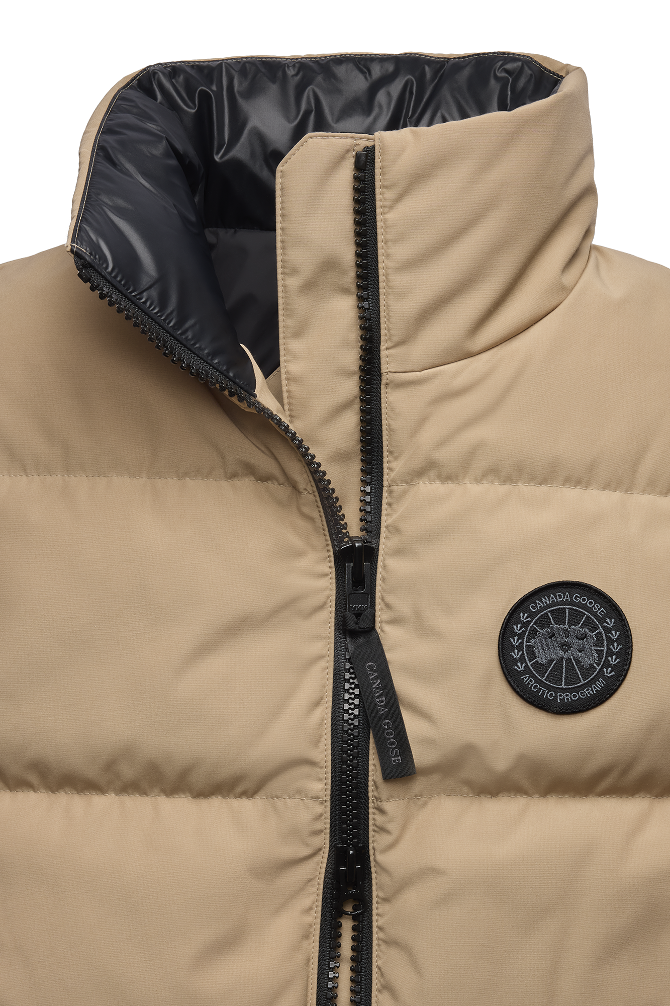 Grandview Cropped Vest Black Label (Women) - Desert Sand