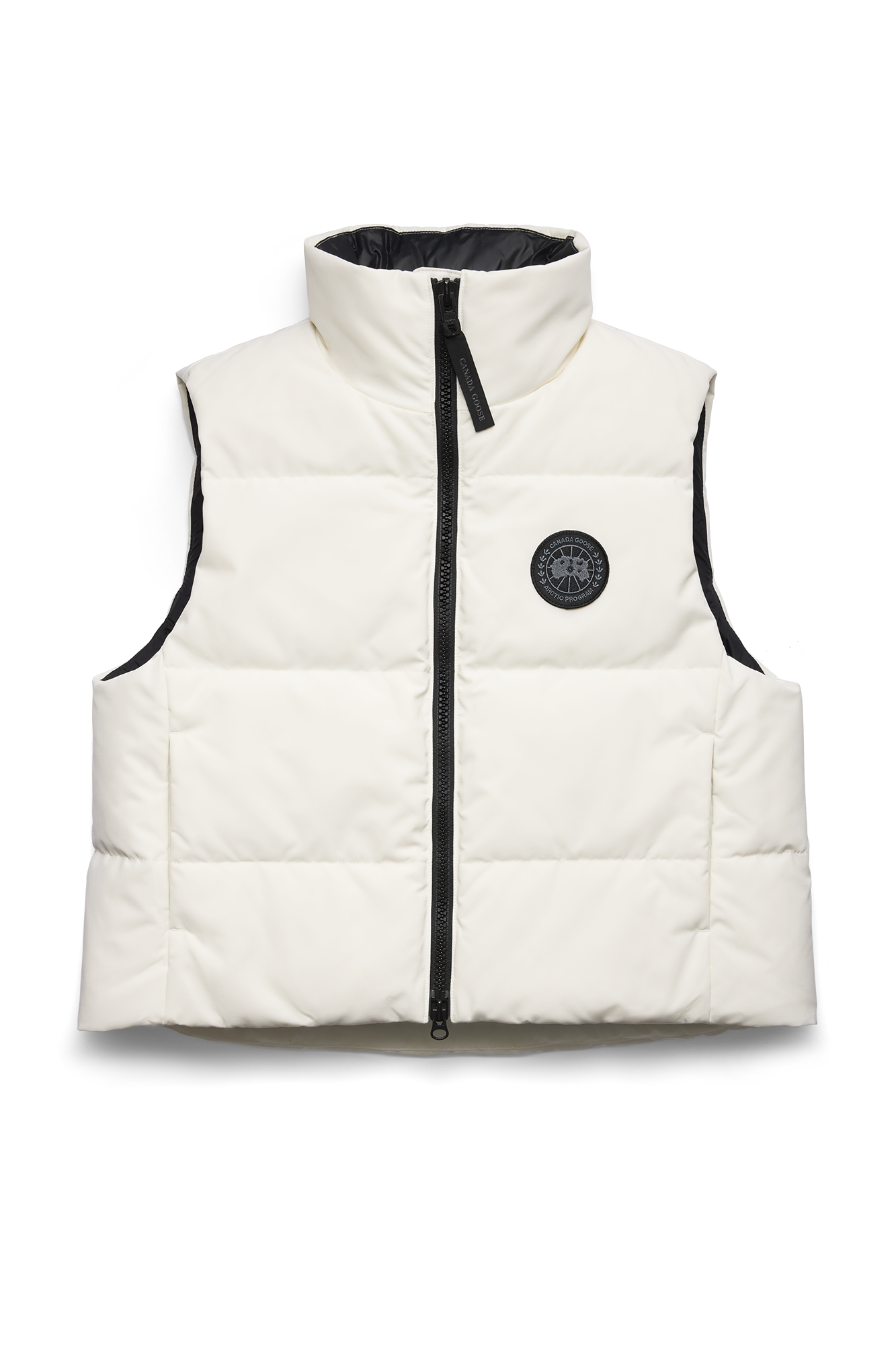 Grandview Cropped Vest Black Label (Women) - North Star White