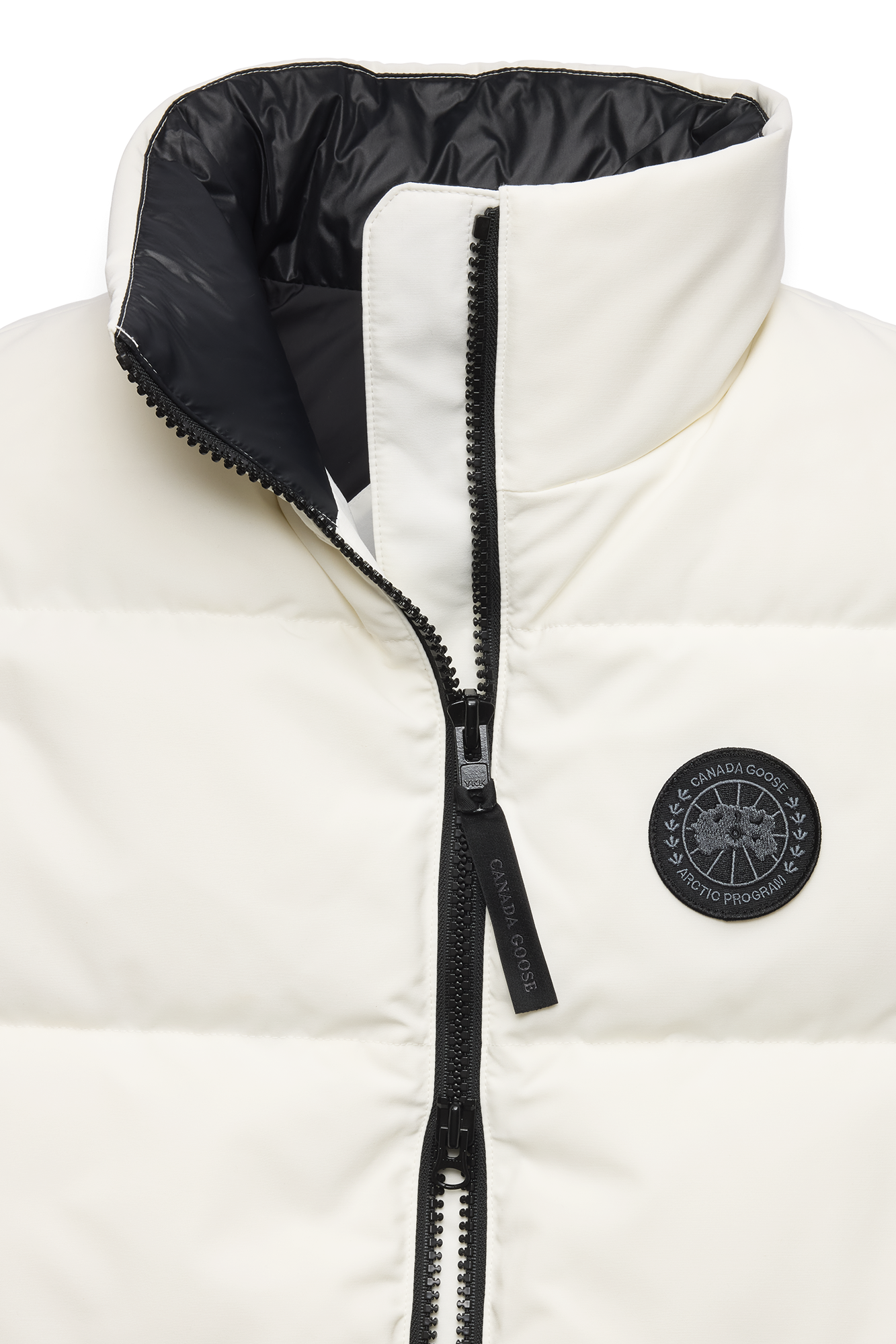 Grandview Cropped Vest Black Label (Women) - North Star White