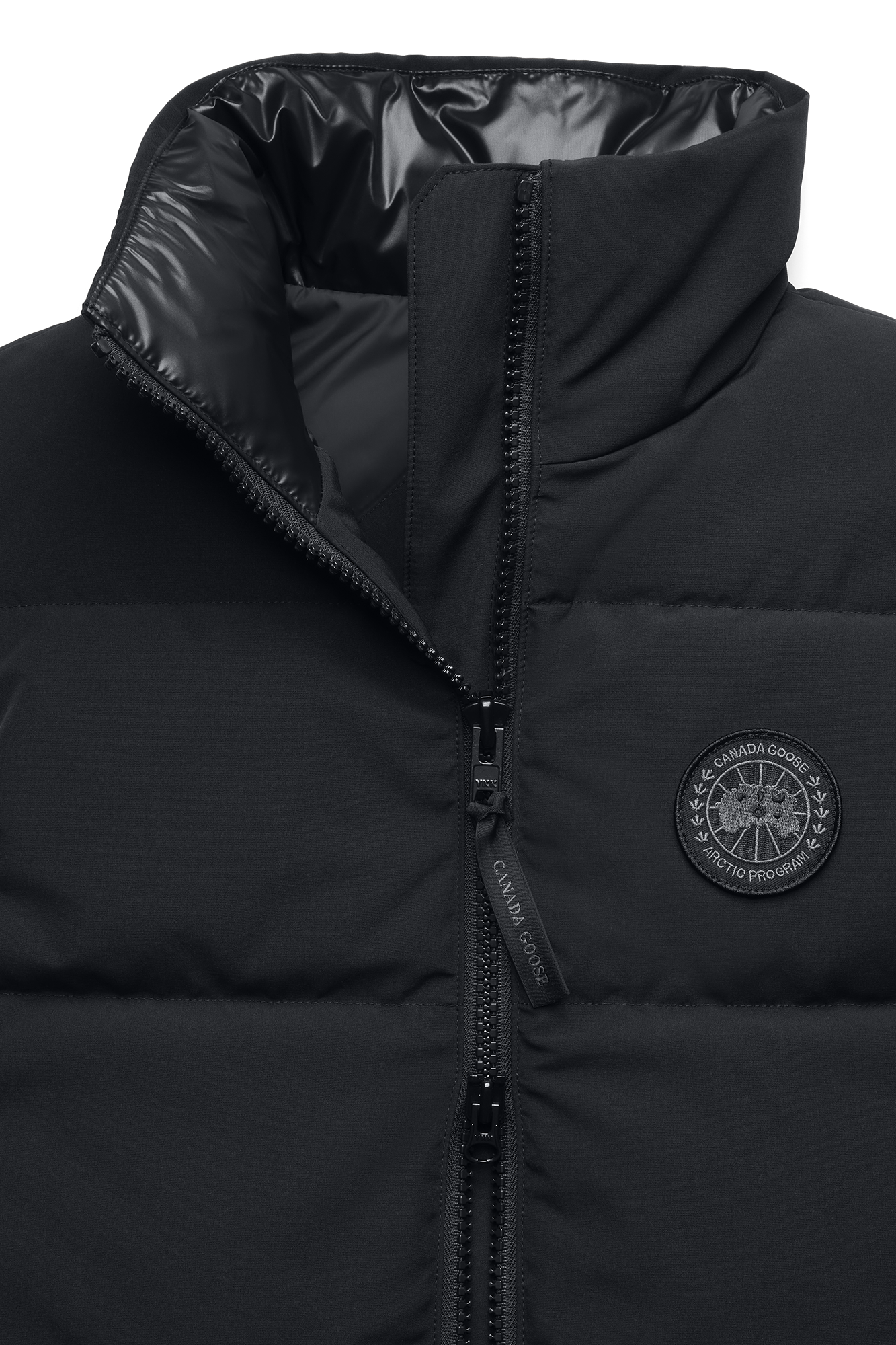 Grandview Cropped Vest Black Label (Women) - Black