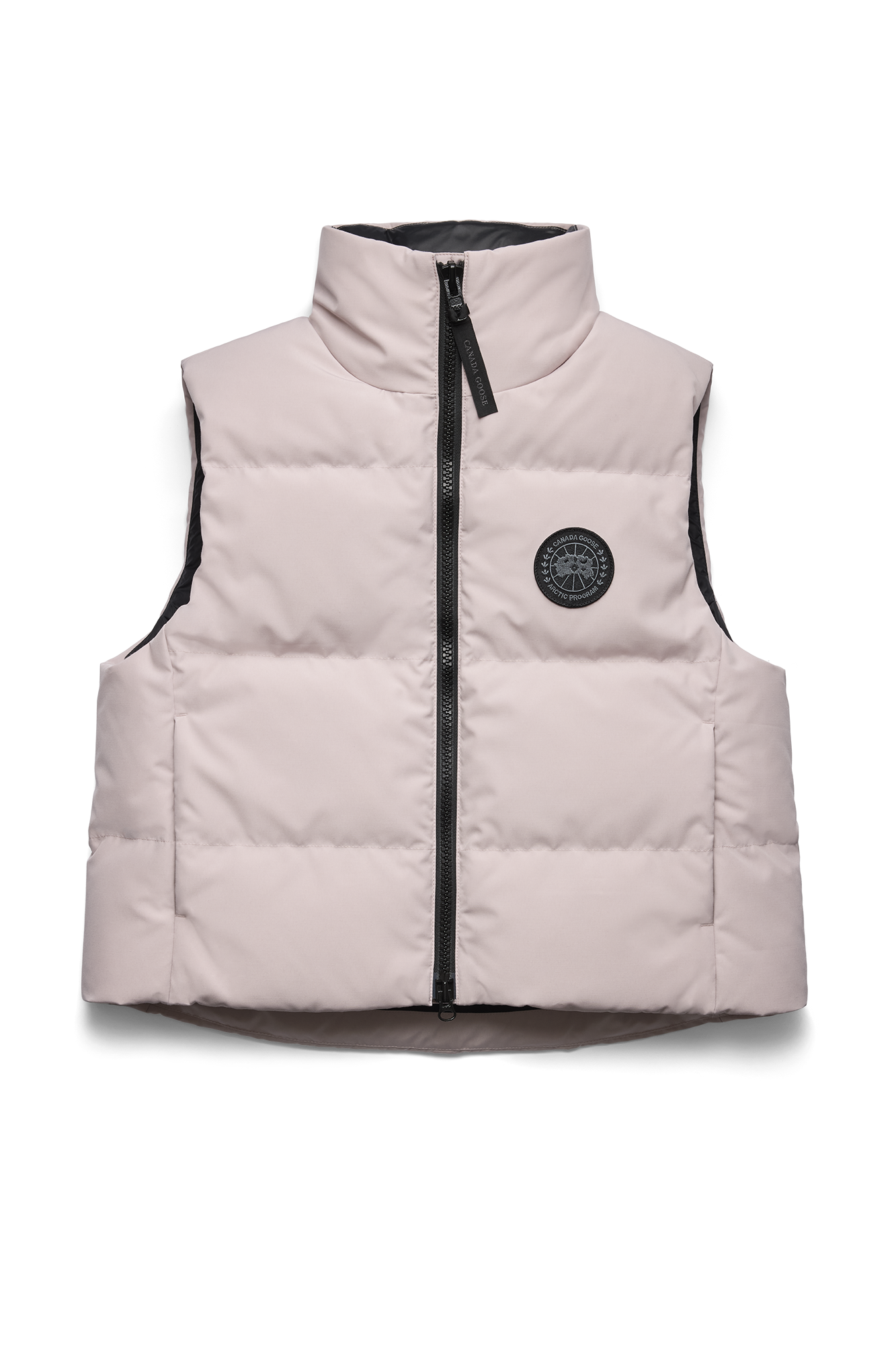Grandview Cropped Vest Black Label (Women) - Lucent Rose
