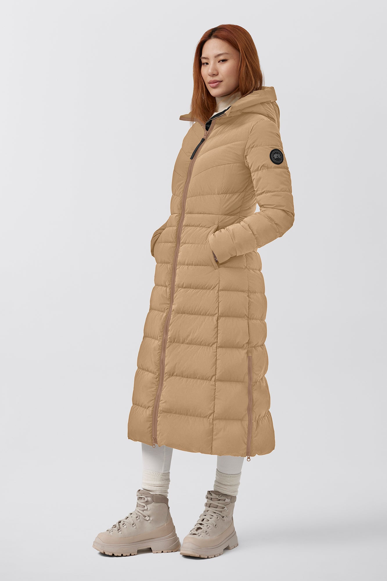 Clair Long Coat Black Label (Women) - Desert Sand