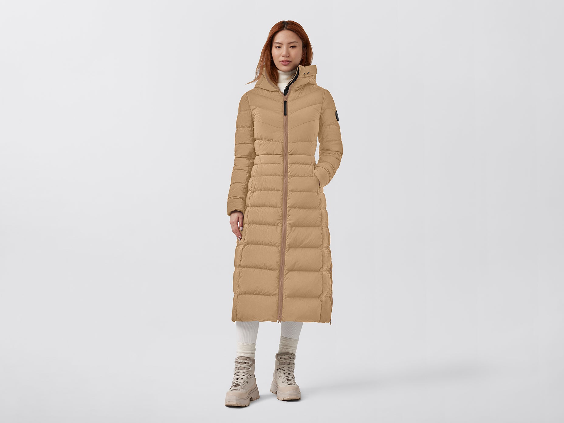 Clair Long Coat Black Label (Women) - Desert Sand