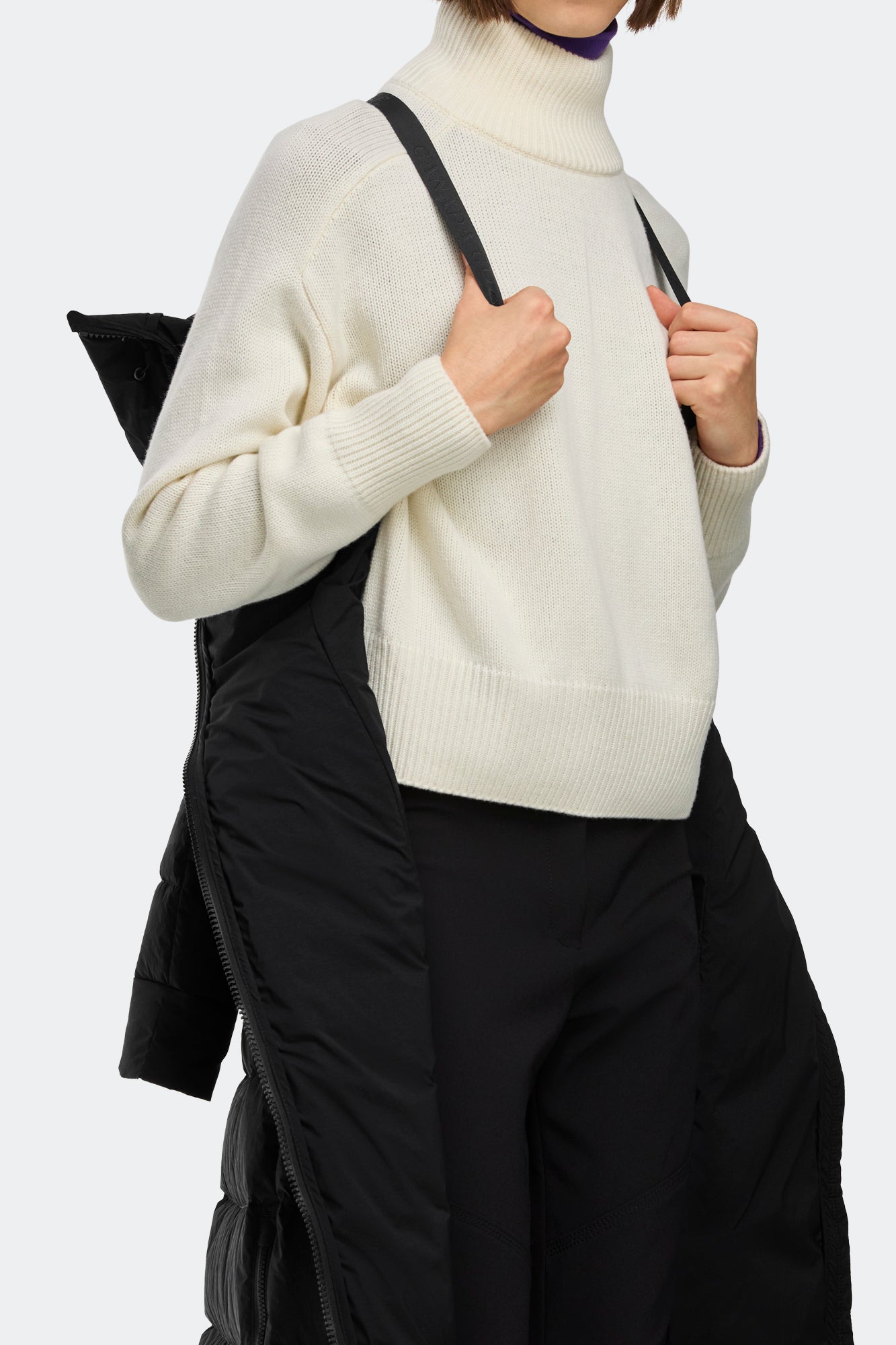 Clair Long Coat Black Label (Women) - Black - Image 7