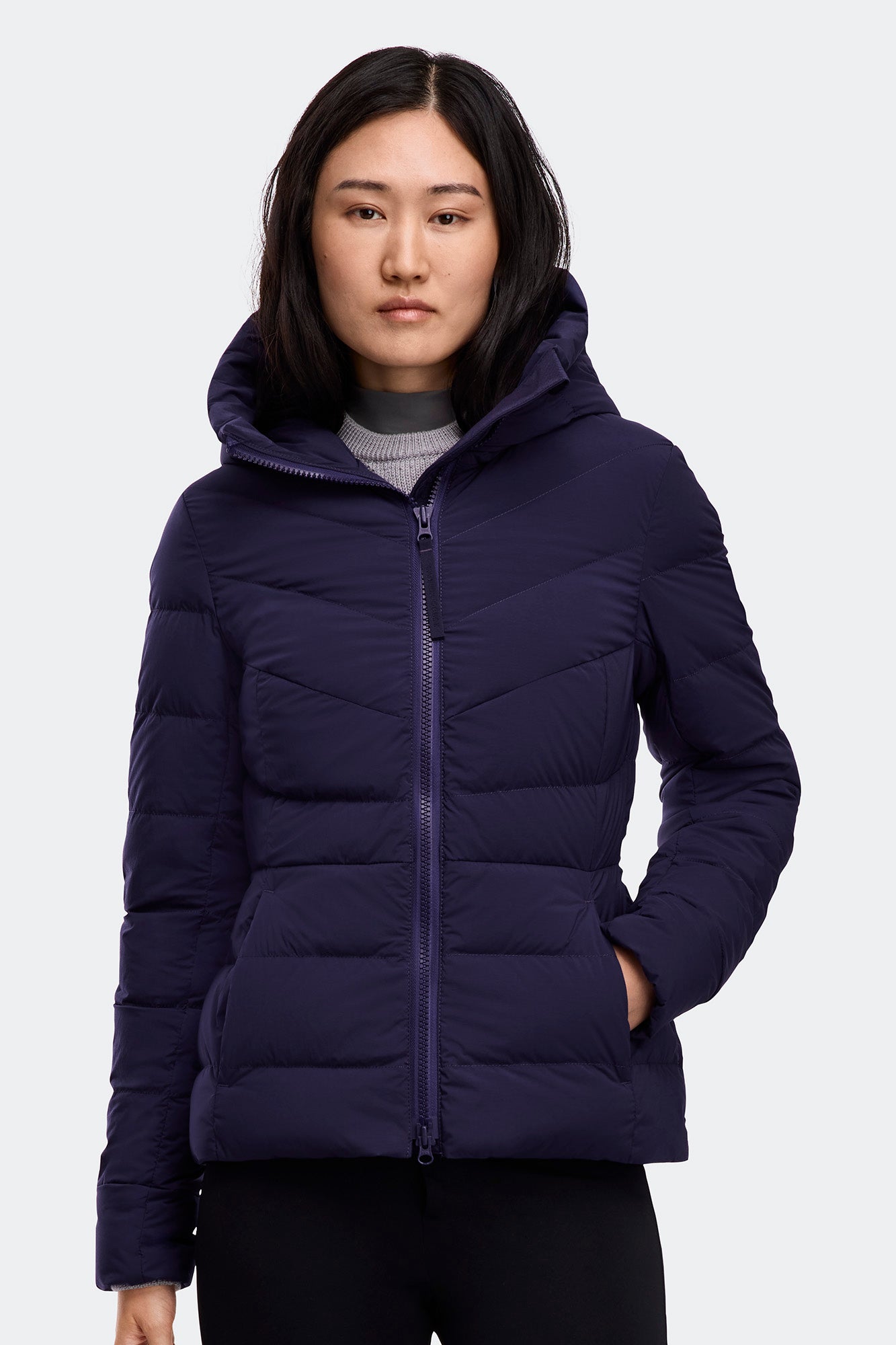 Clair Jacket Tonal Label (Women) - Future Dusk