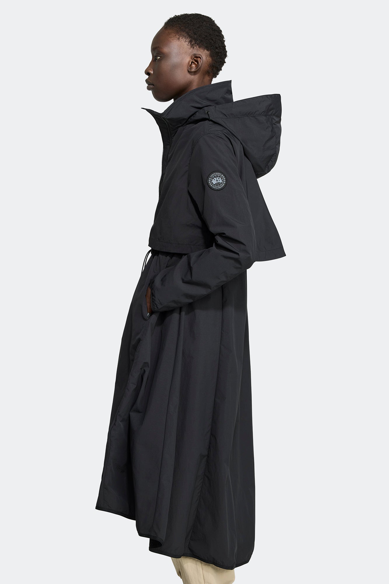 Sinclair Long Coat Black Label (Women) - Black - Image 4