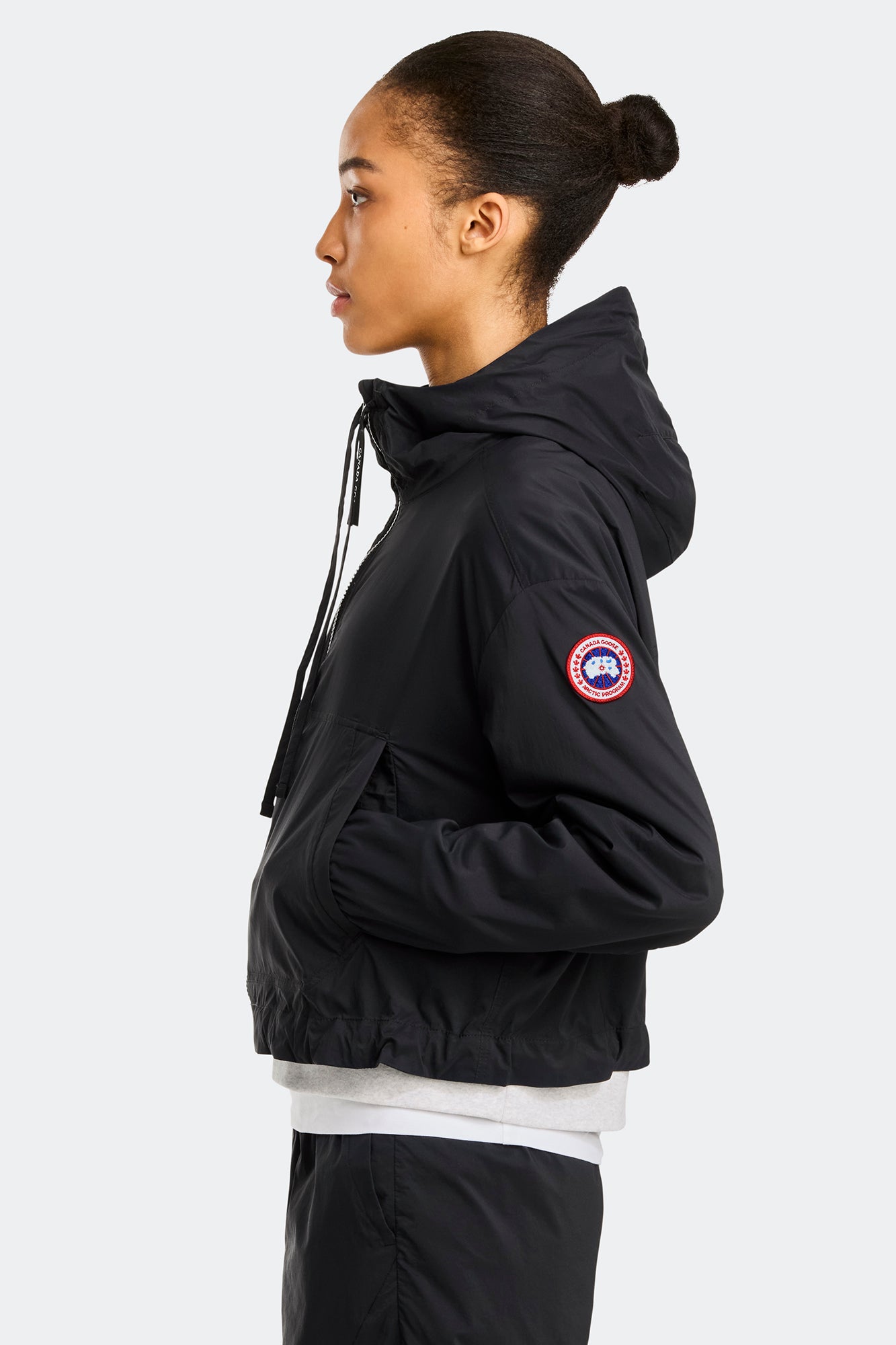 Kaslo Cropped Jacket (Women) - Black