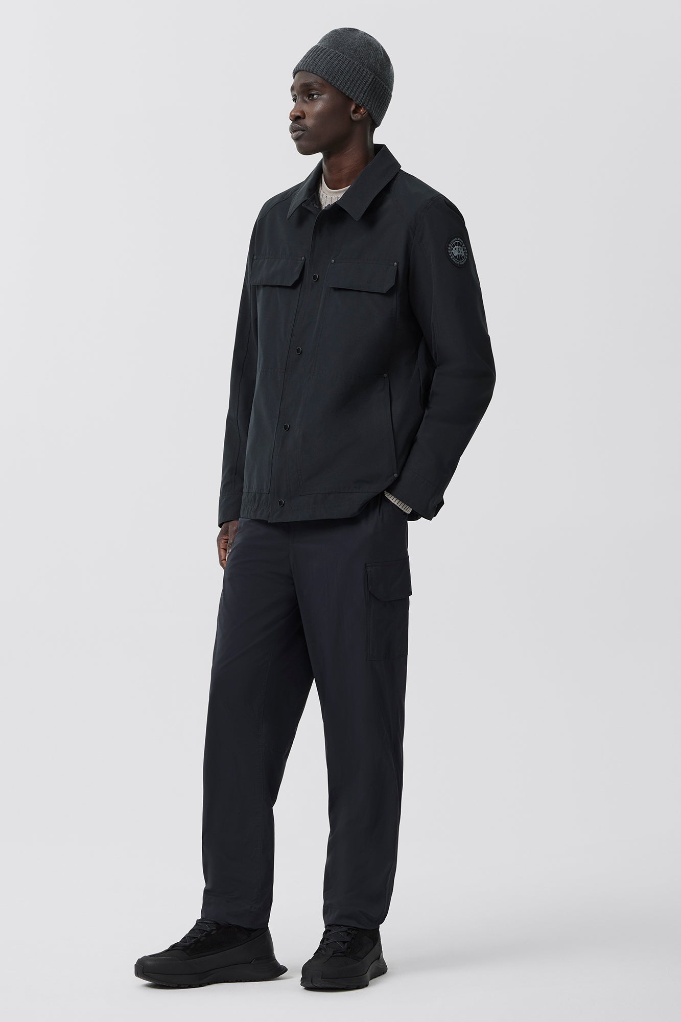Burnaby Chore Coat Black Label (Men) - Black