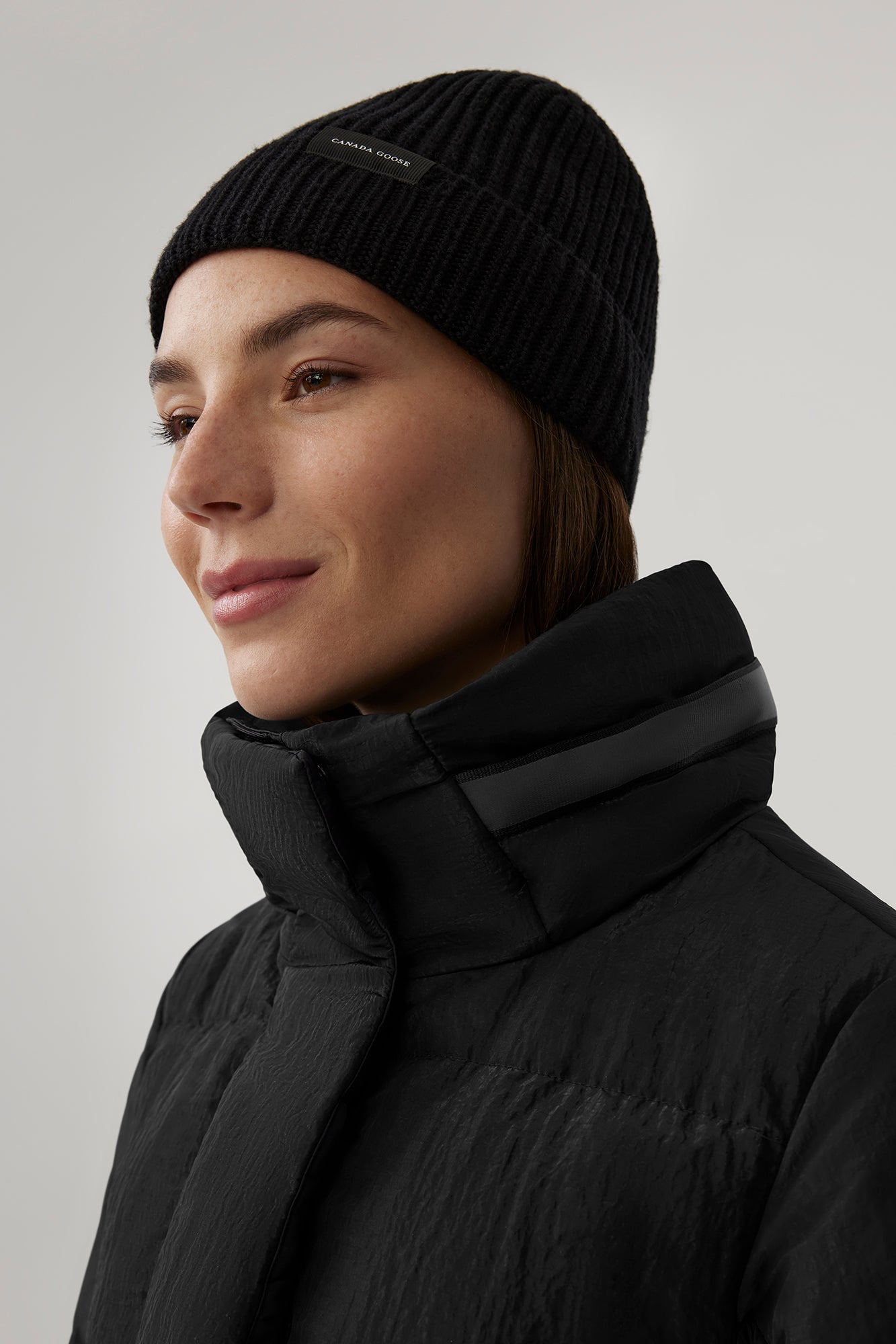 Byward Parka Black Label Shiny Crinkle (Women) - Black