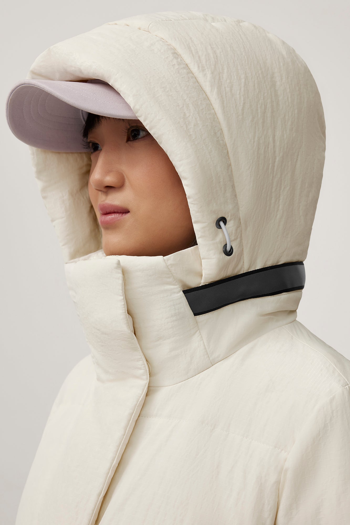 Byward Parka Shiny Crinkle (Women) - North Star White