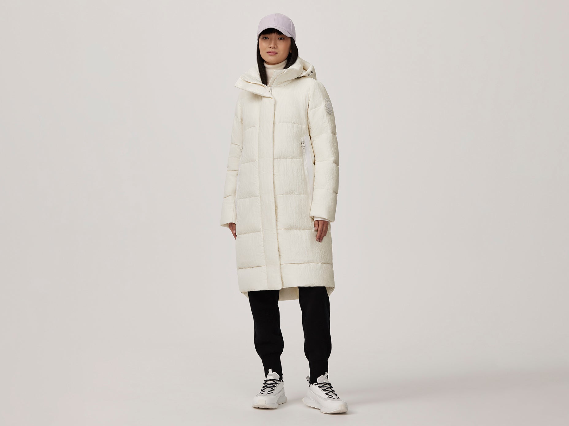 Byward Parka Shiny Crinkle (Women) - North Star White