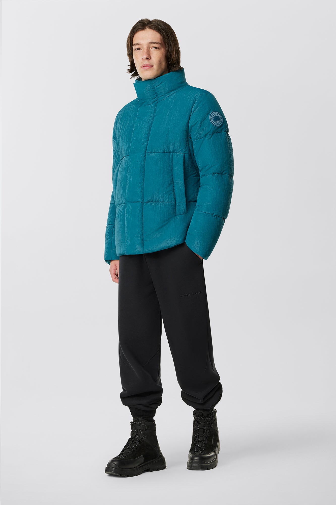 Everett Puffer City Lights (Men) - Teal Daze