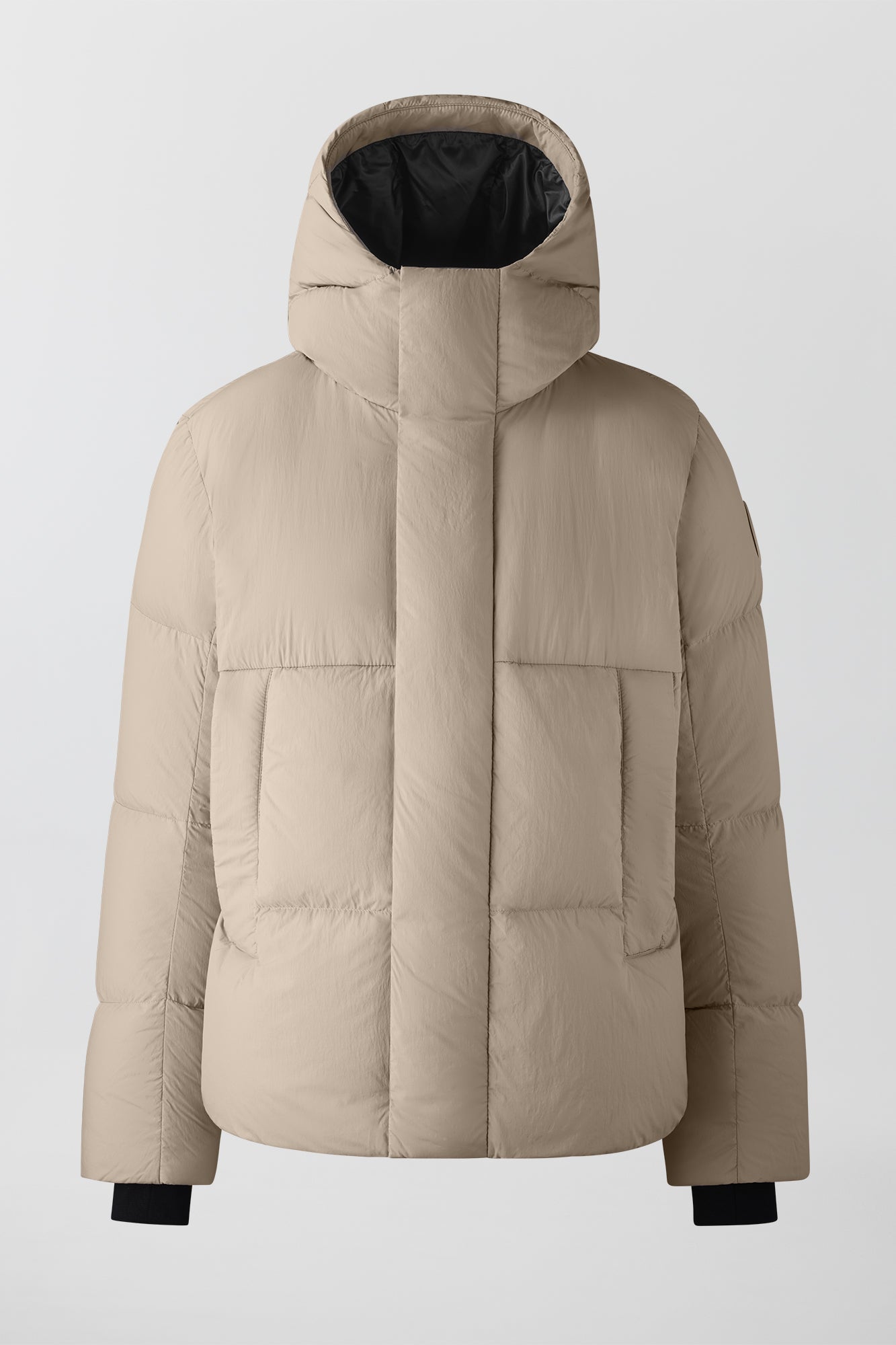 Everett Hooded Puffer - Limestone - Image 8