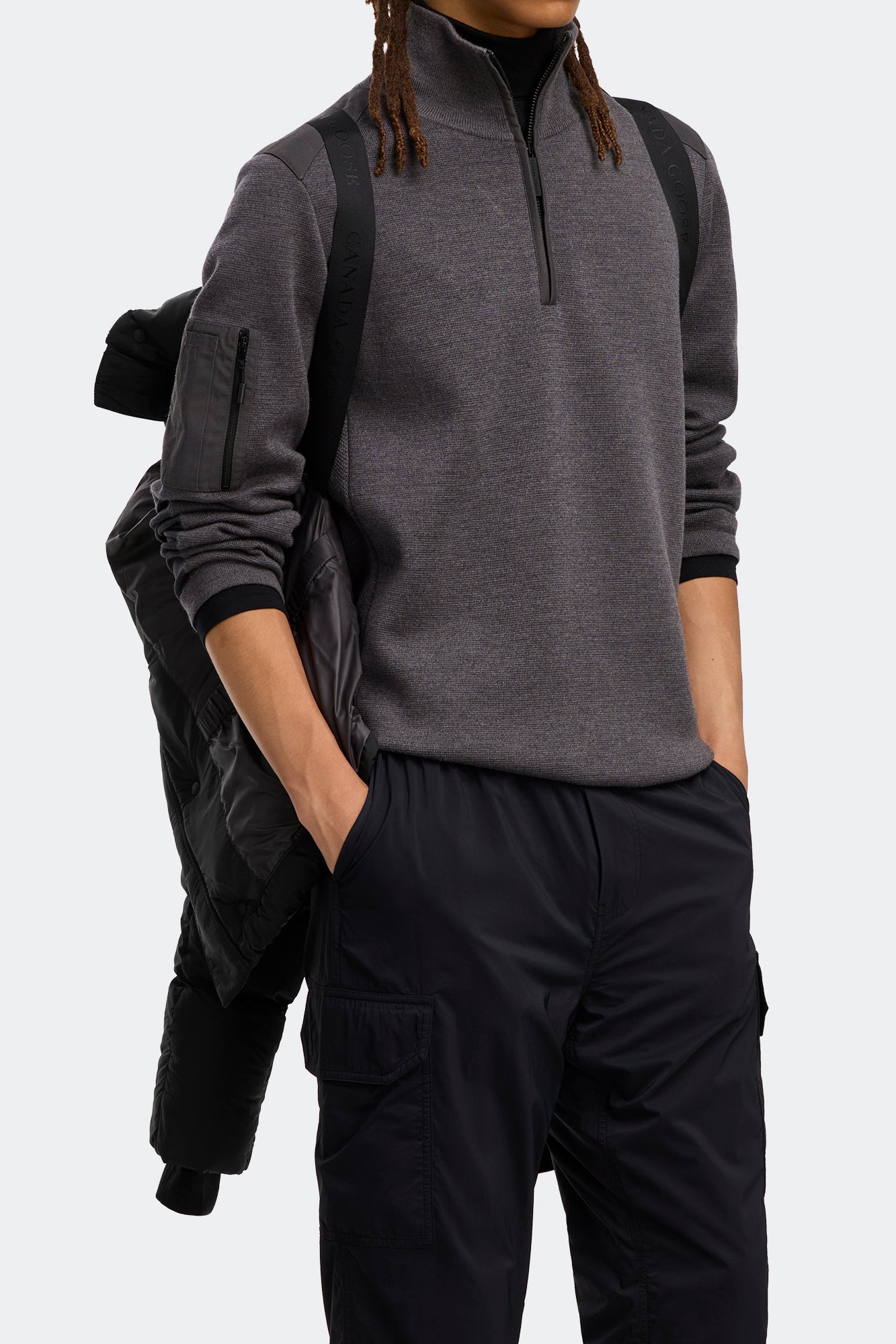 Everett Hooded Puffer - Black