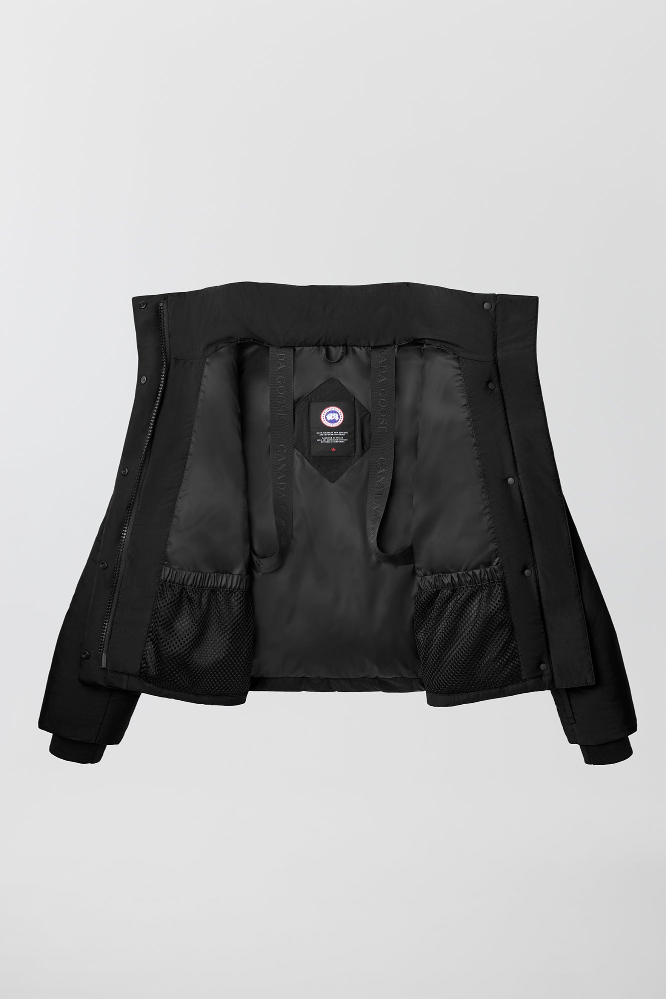 Junction Cropped Puffer Black Label (Women) - Black - Image 7