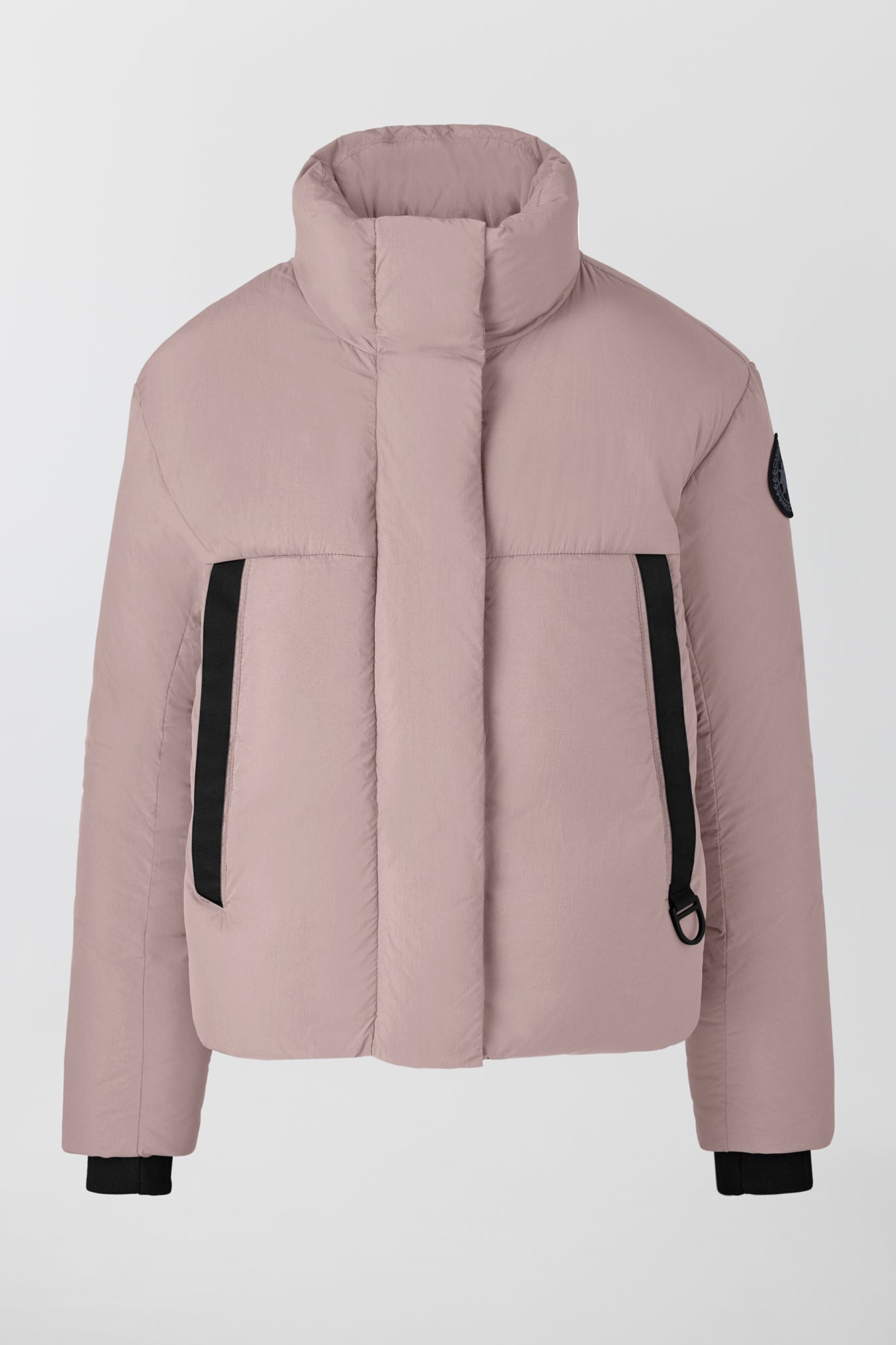 Junction Cropped Puffer Black Label (Women) - Lucent Rose