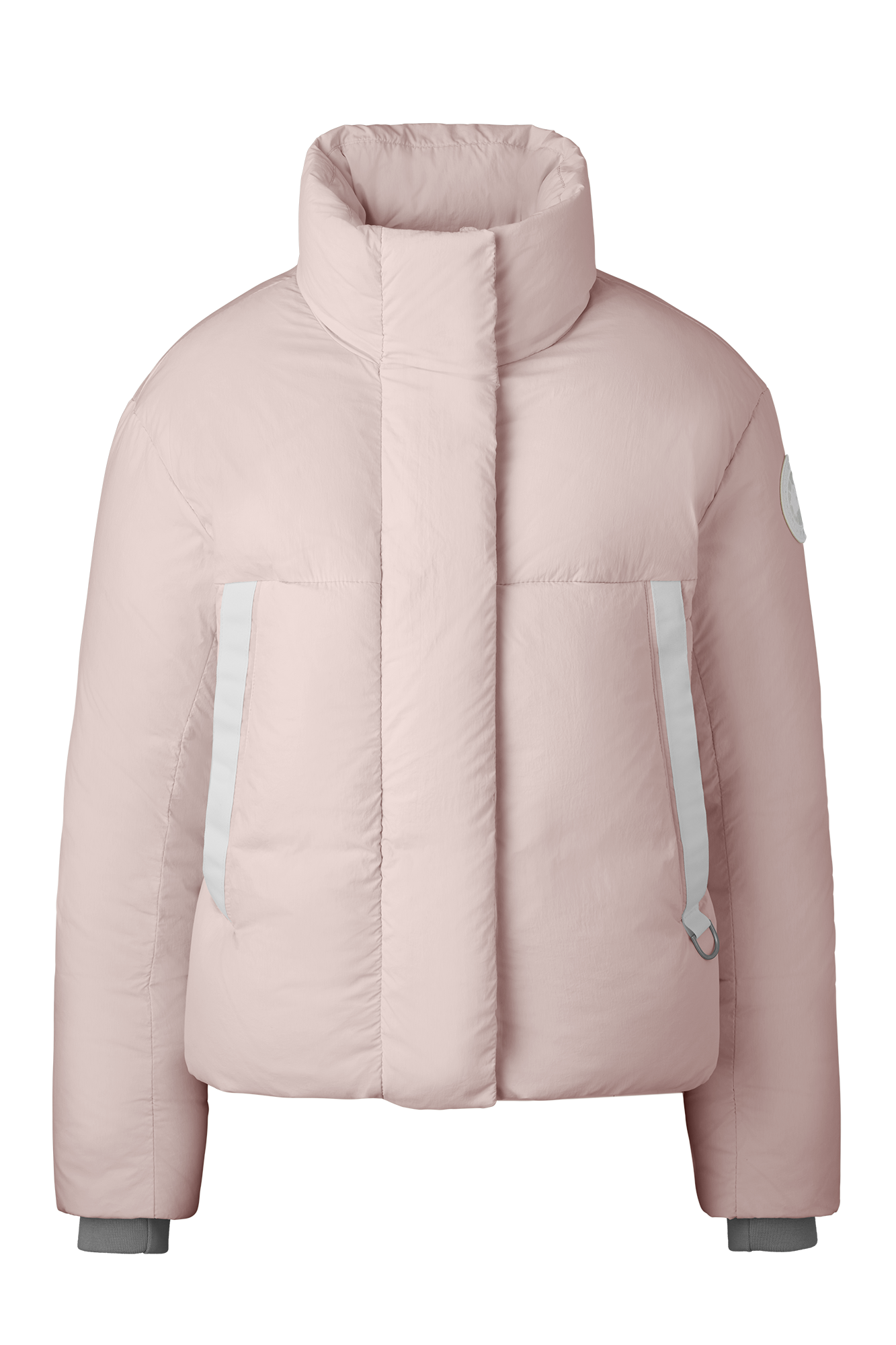 Junction Cropped Puffer (Women) - Pink Lemonade - Image 4