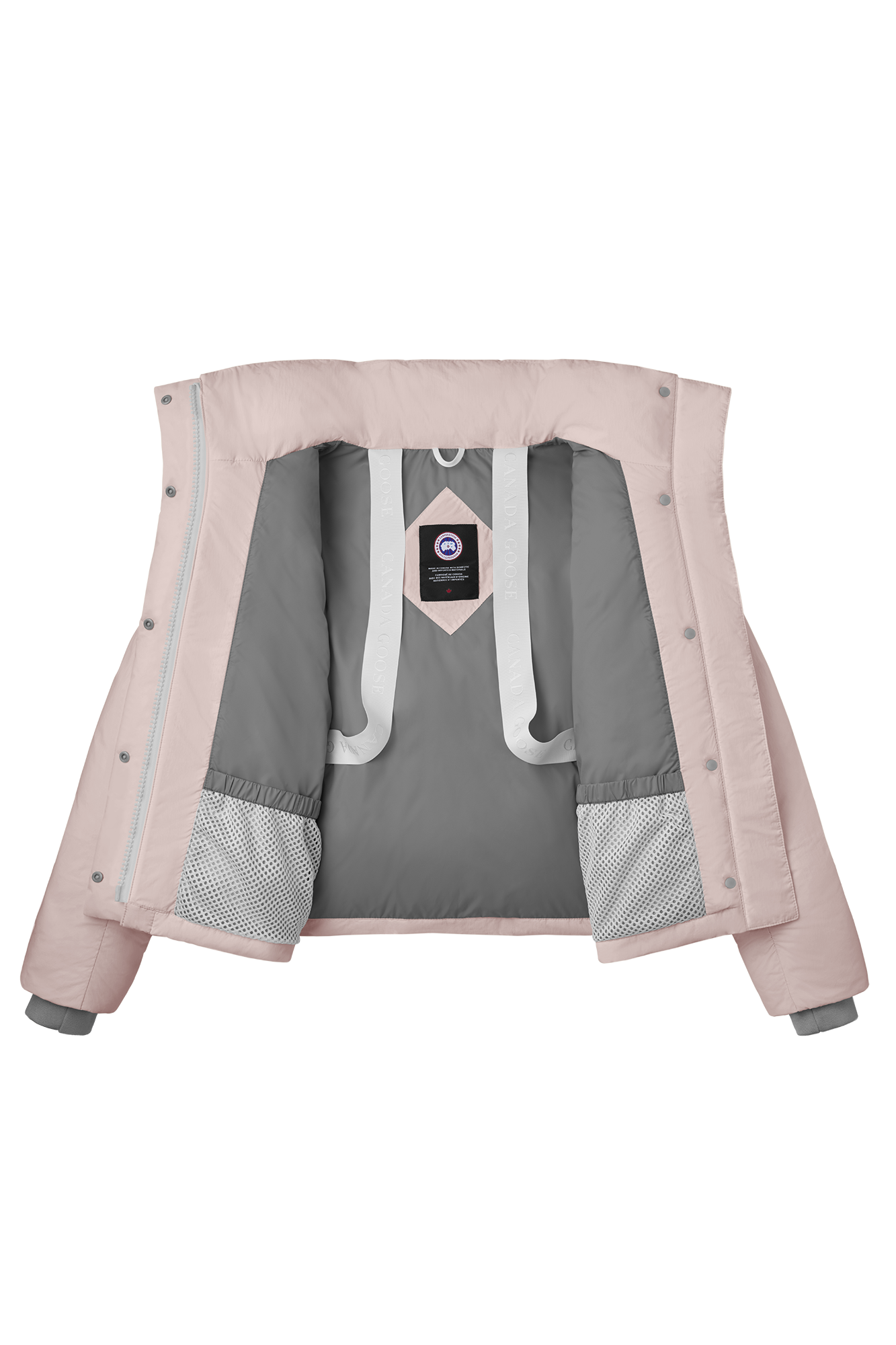 Junction Cropped Puffer (Women) - Pink Lemonade - Image 5