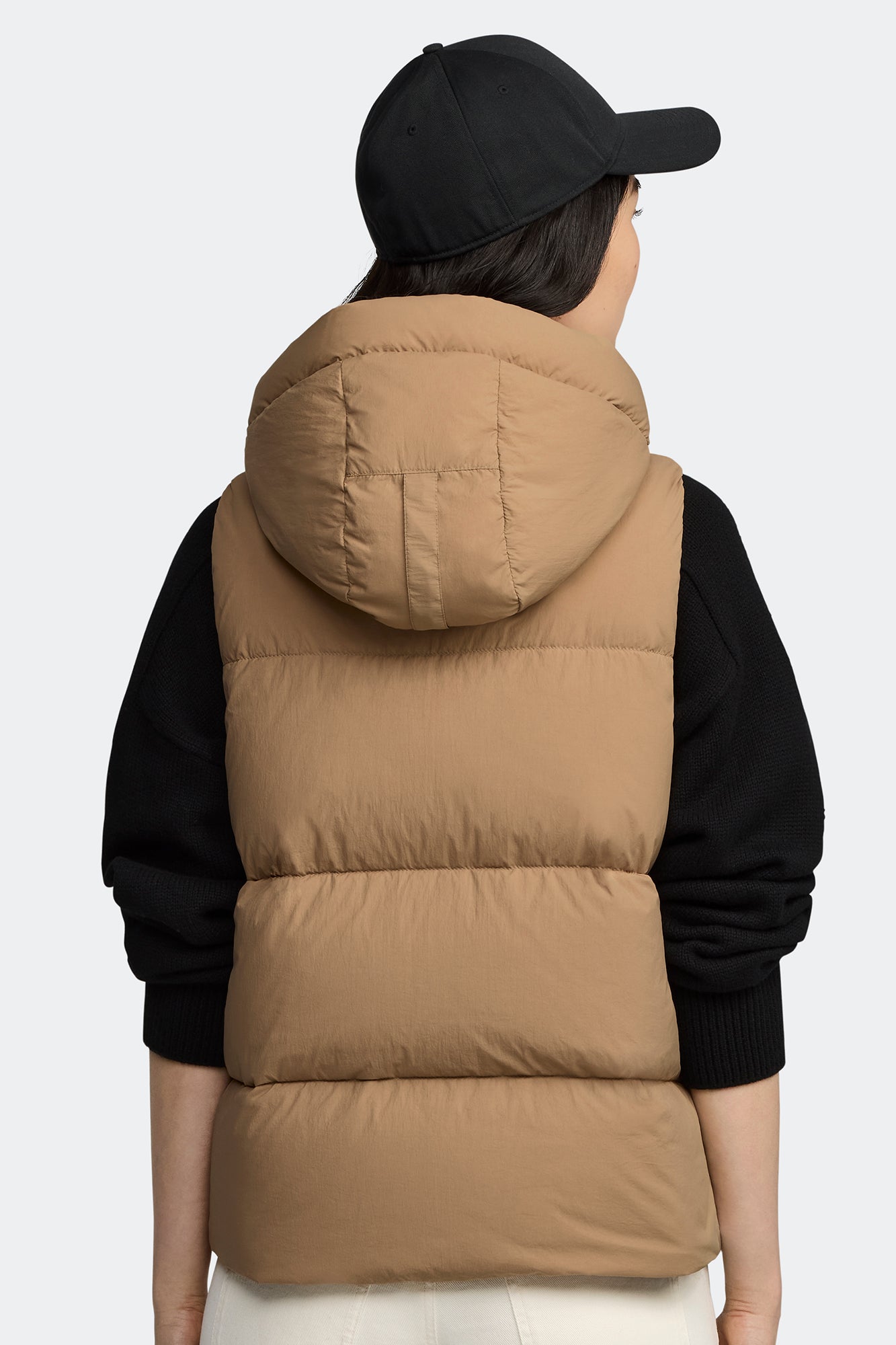 Junction Puffer Vest Black Label - Desert Sand
