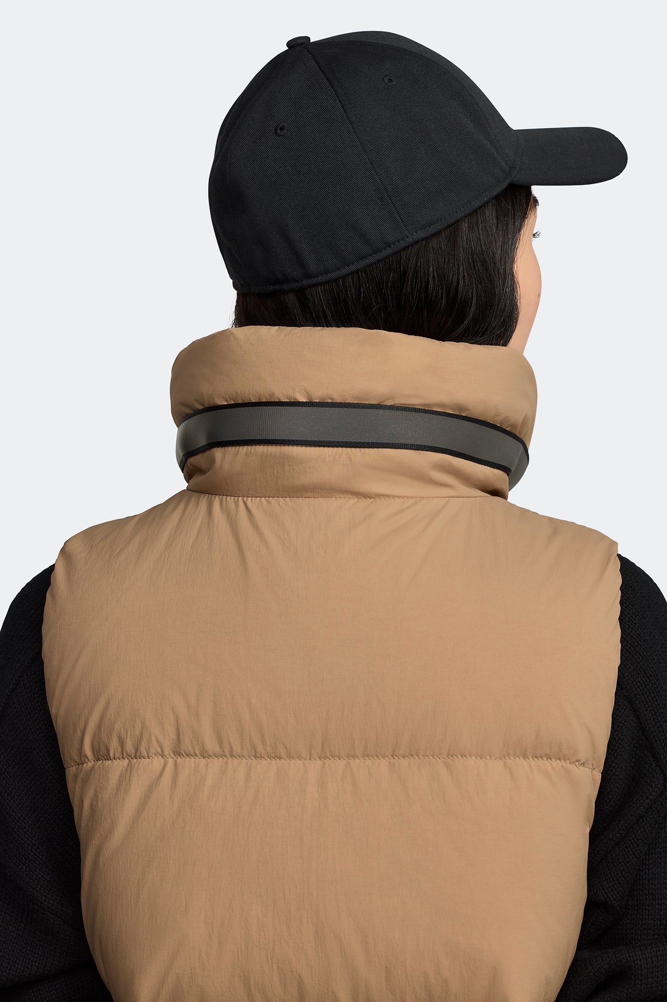Junction Puffer Vest Black Label - Desert Sand