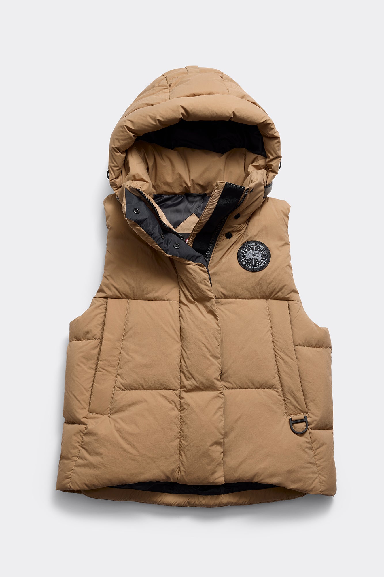 Junction Puffer Vest Black Label - Desert Sand