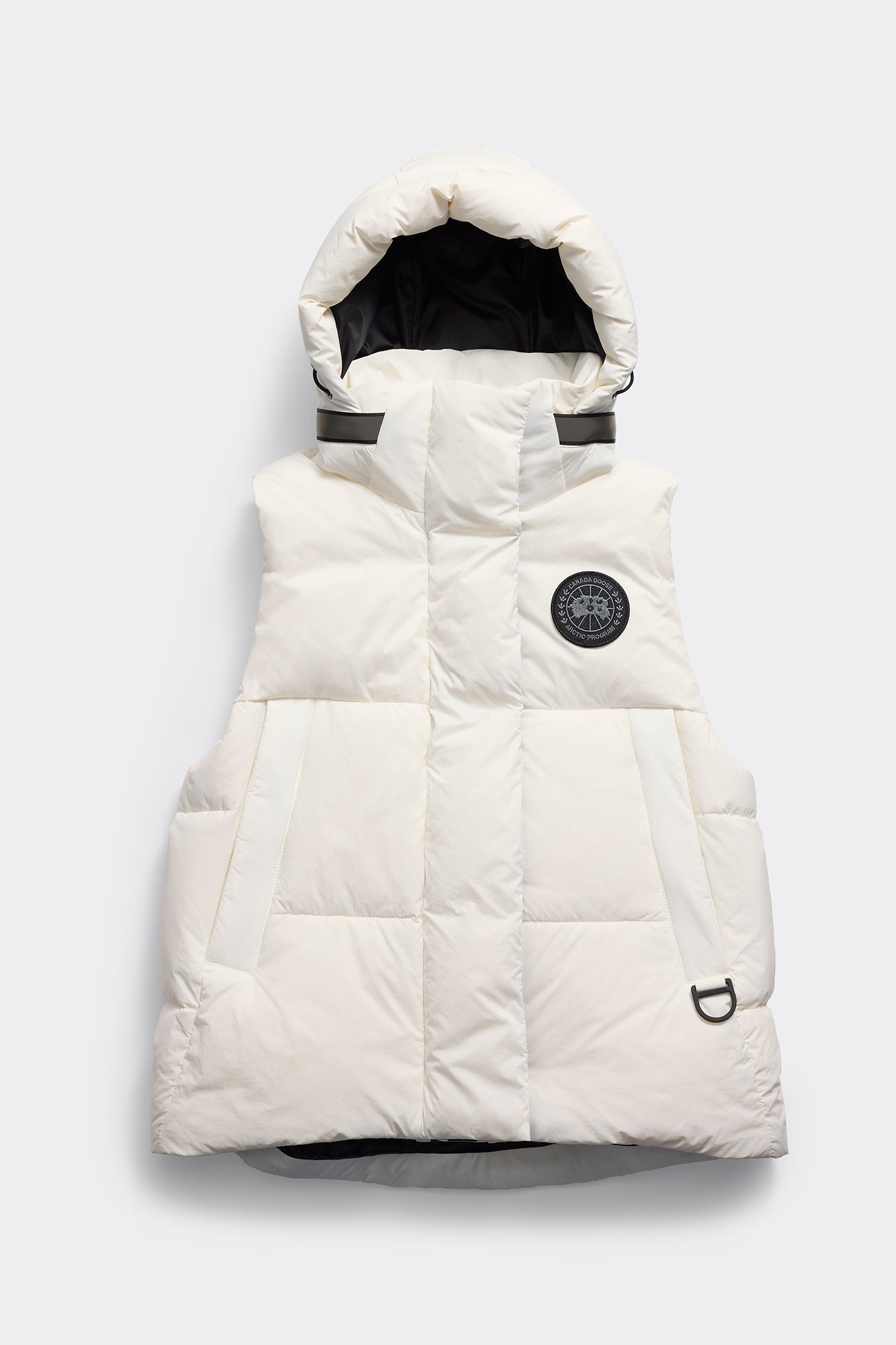 Junction Puffer Vest Black Label - North Star White
