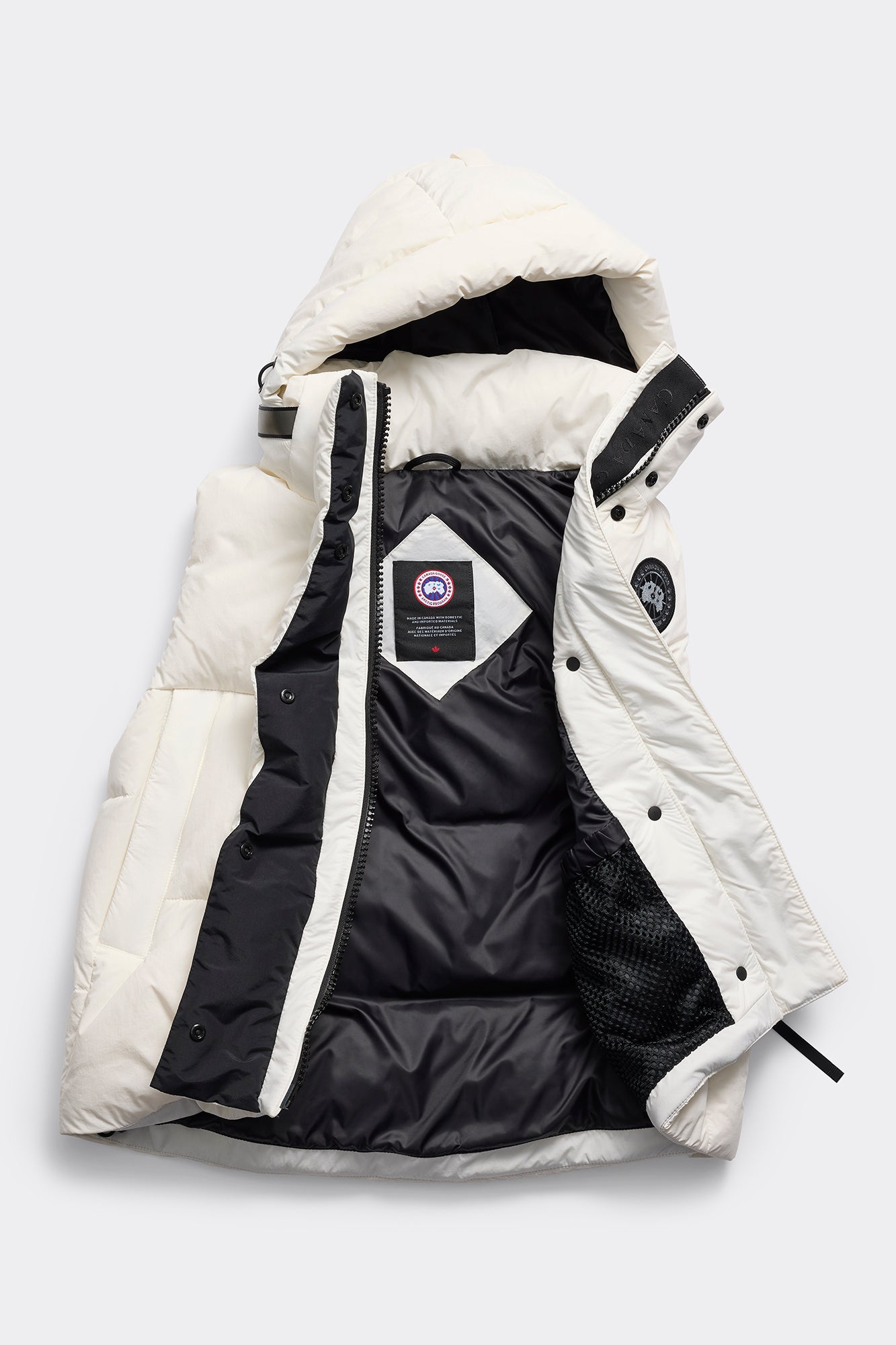 Junction Puffer Vest Black Label - North Star White - Image 8