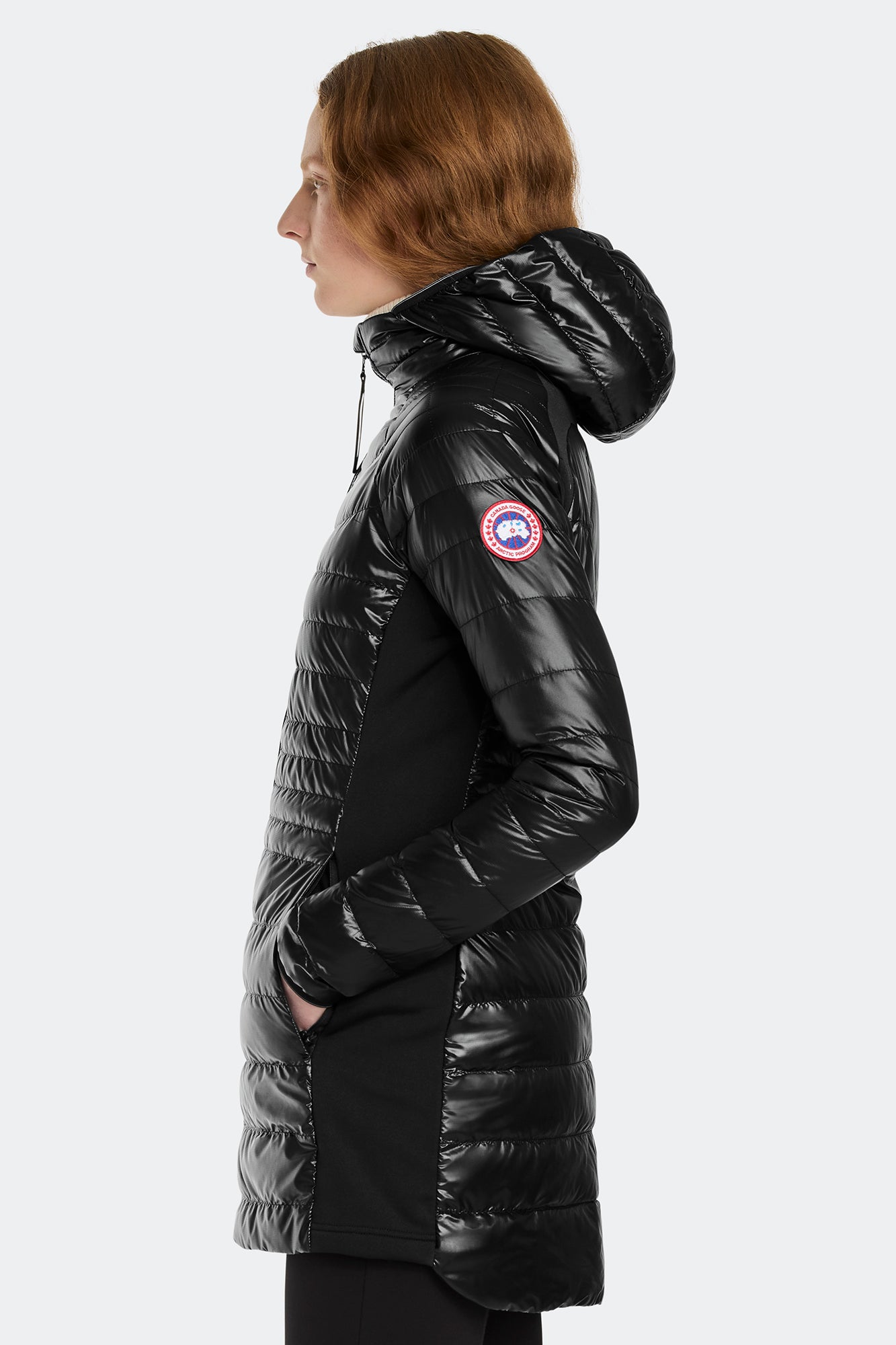 HyBridge® Lite Hooded Coat (Women) - Black