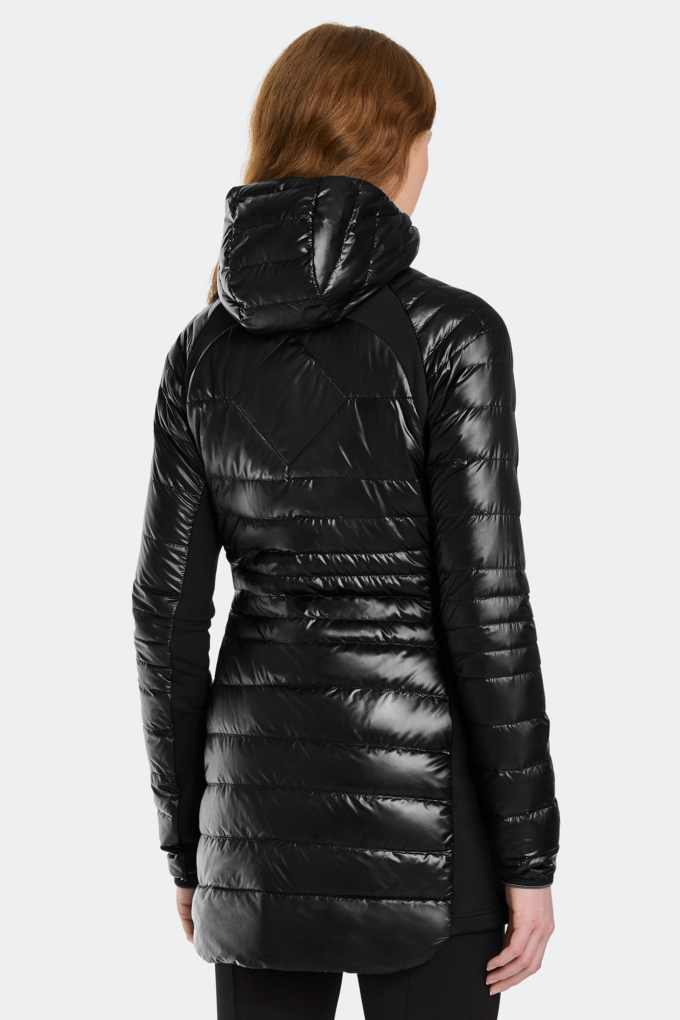 HyBridge® Lite Hooded Coat (Women) - Black - Image 4