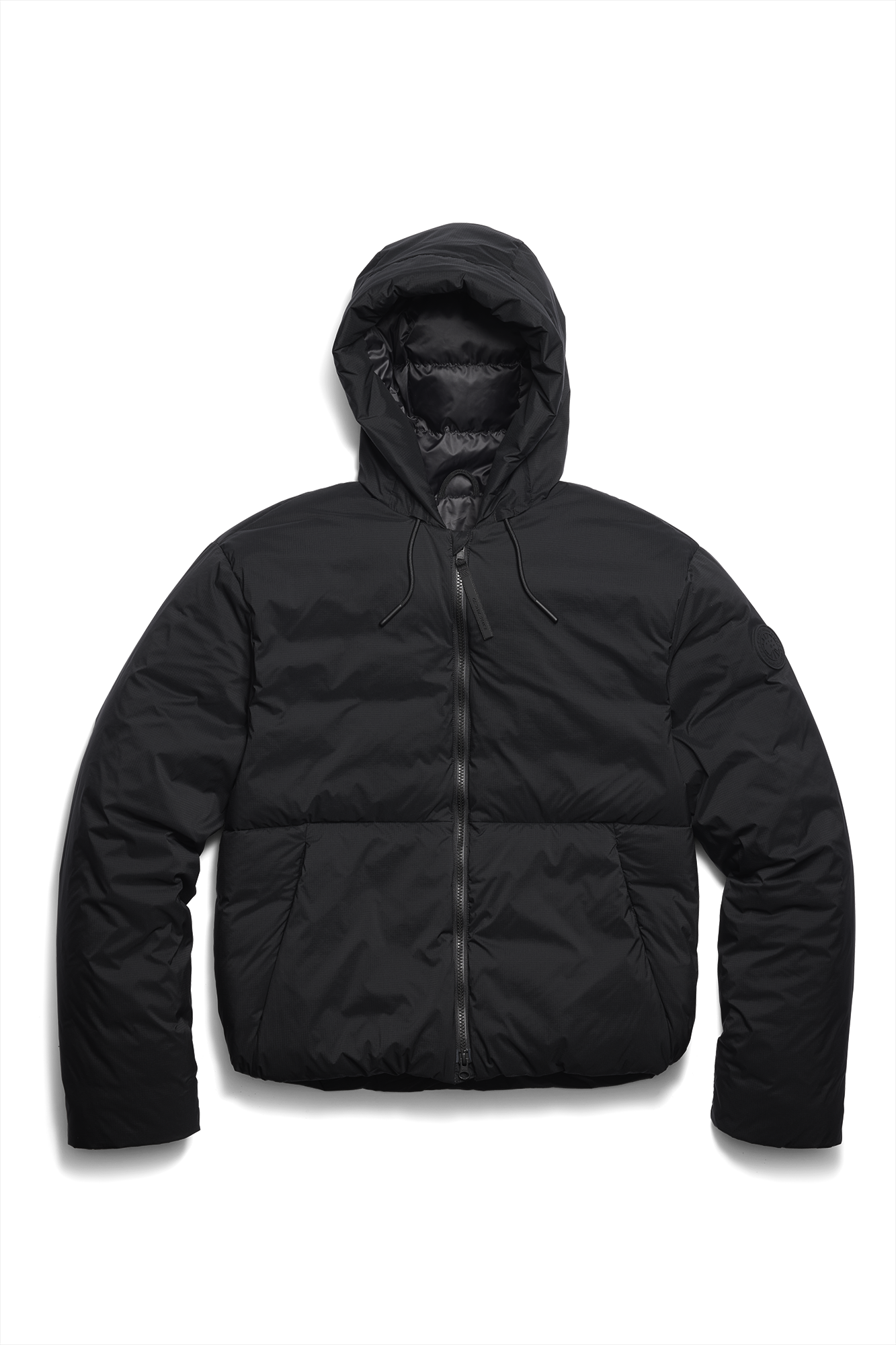 Lodge Hooded Jacket Black Label - Black