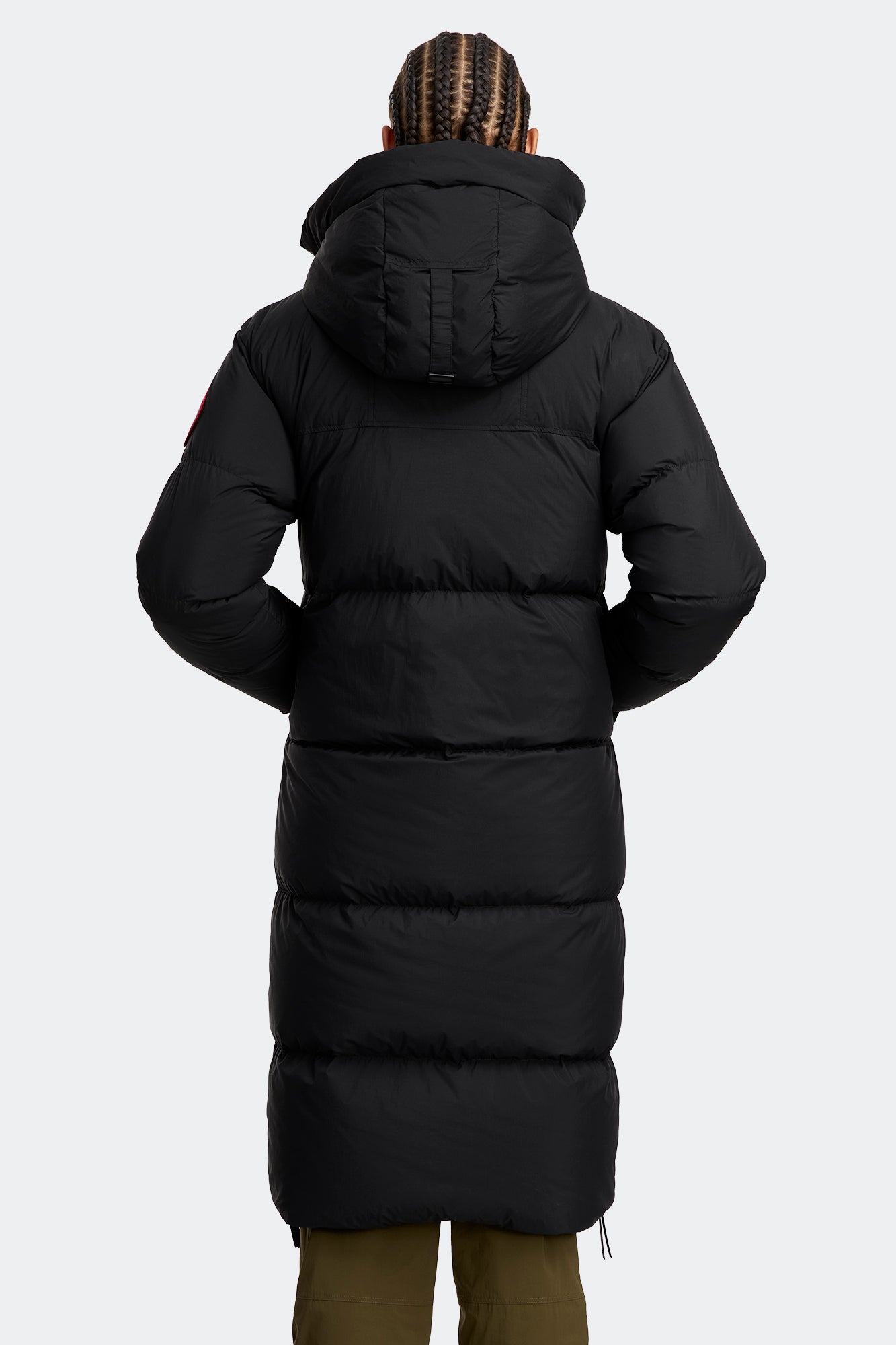Lawrence Long Puffer (Men) - Black - Image 4