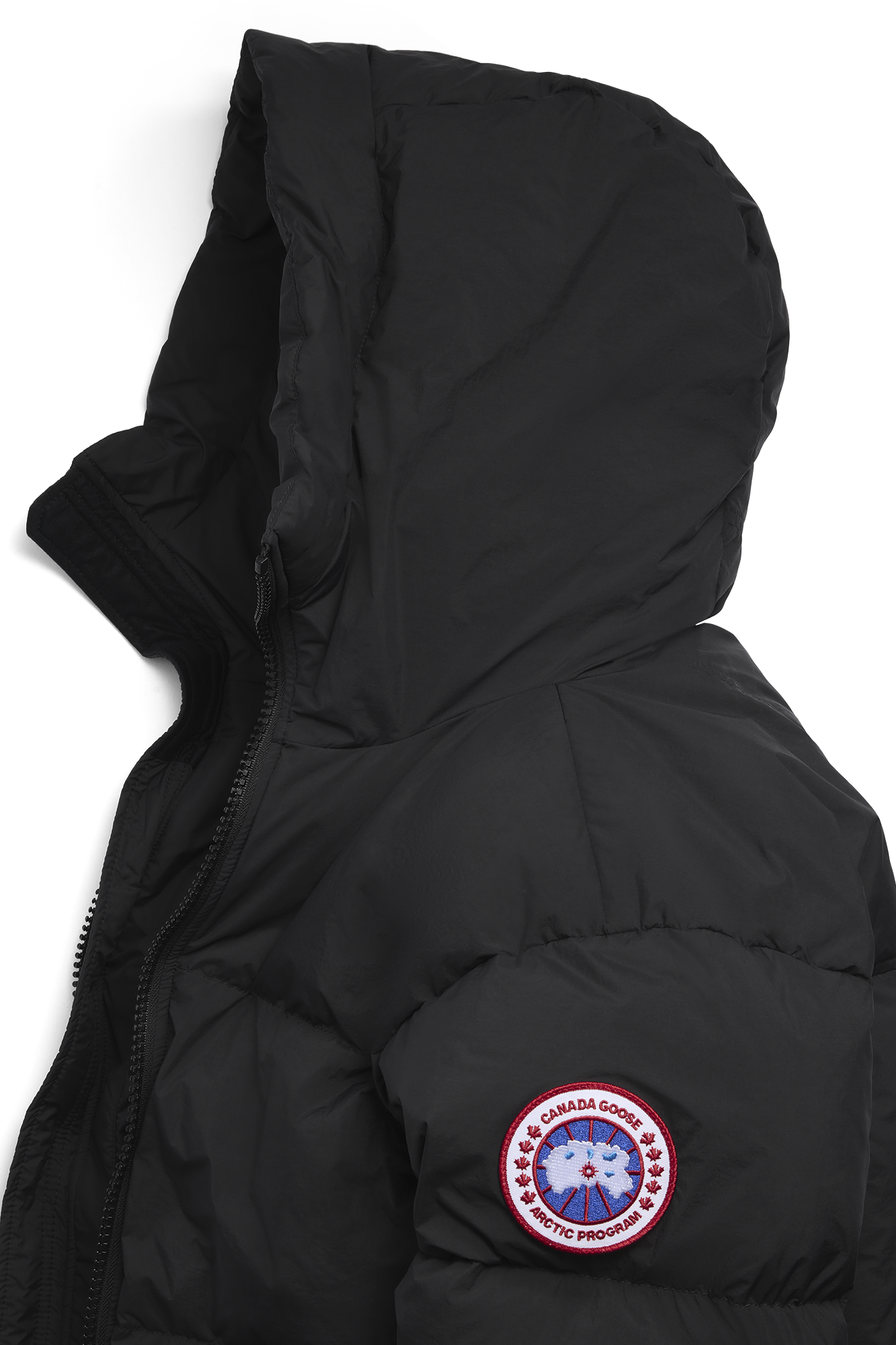 Lawrence Long Puffer (Men) - Black - Image 6