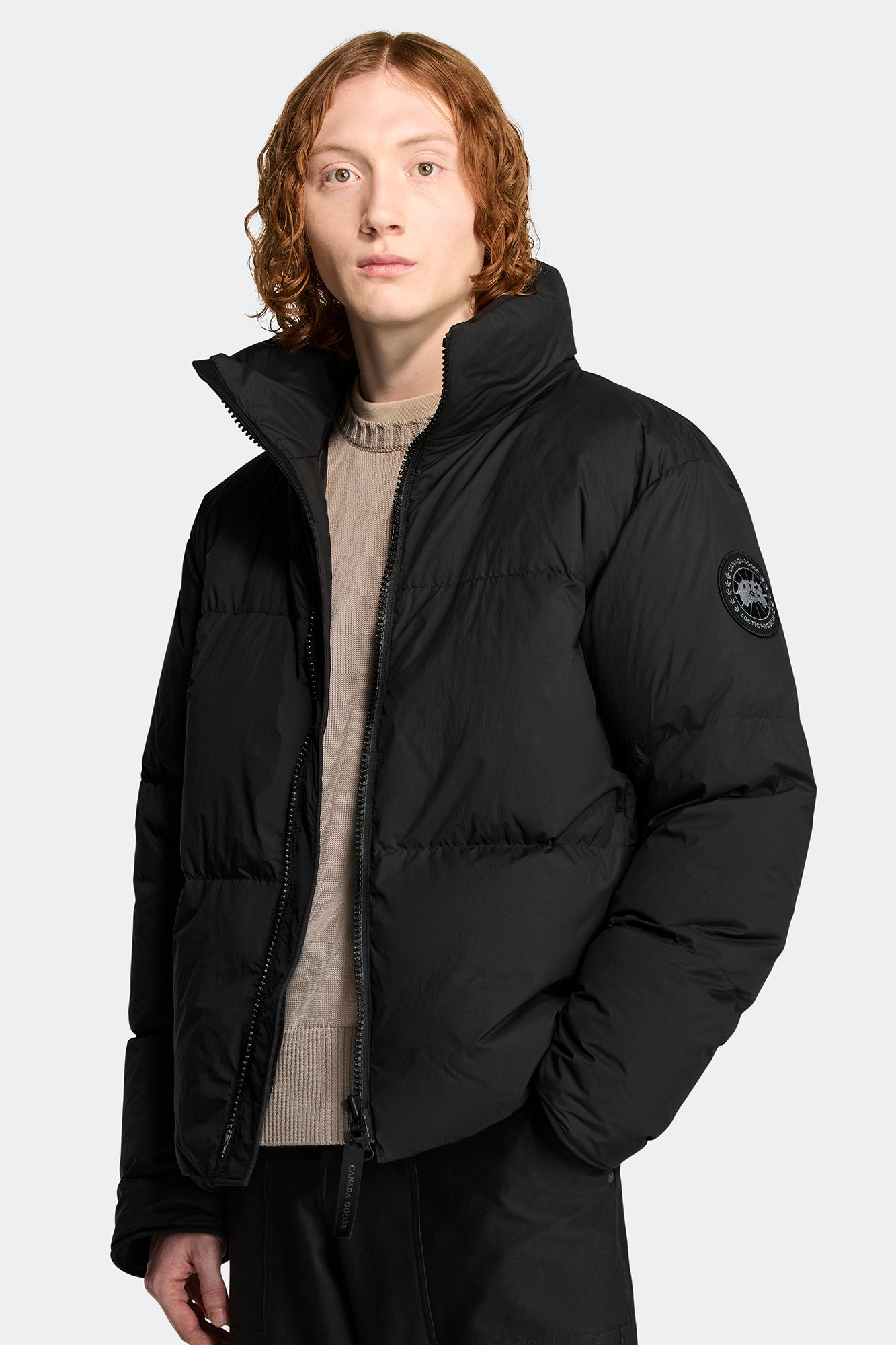 Lawrence Puffer Jacket Black Label (Men) - Black