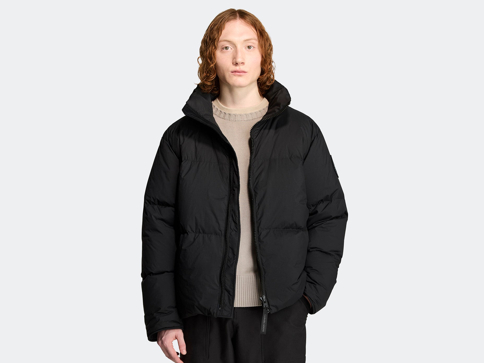 Lawrence Puffer Jacket Black Label (Men) - Black