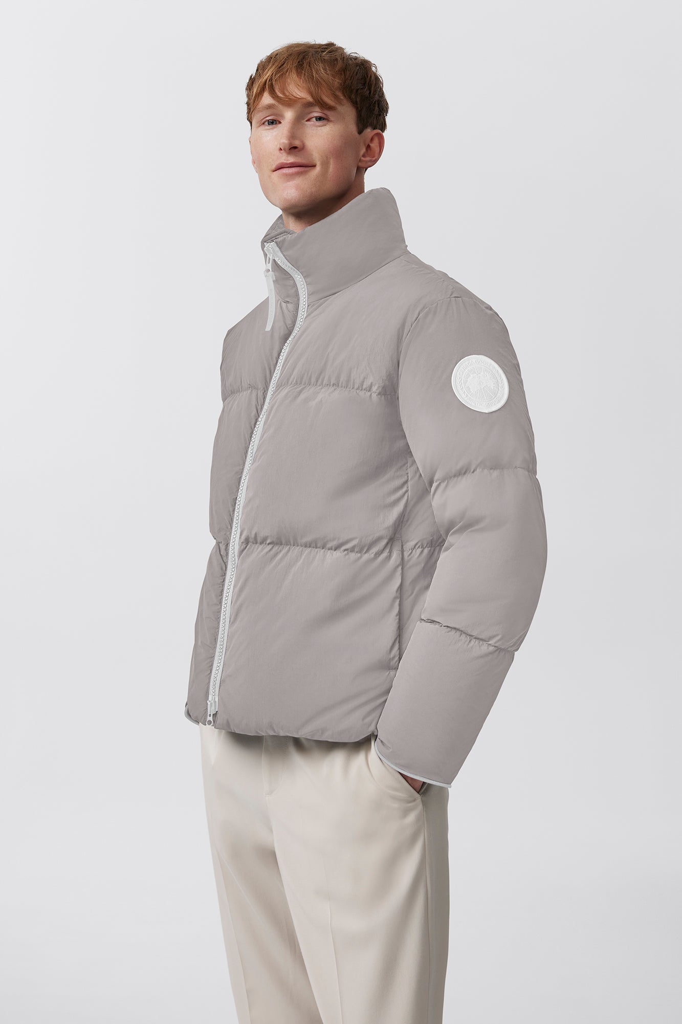 Lawrence Puffer Jacket (Men) - Moonstone Grey
