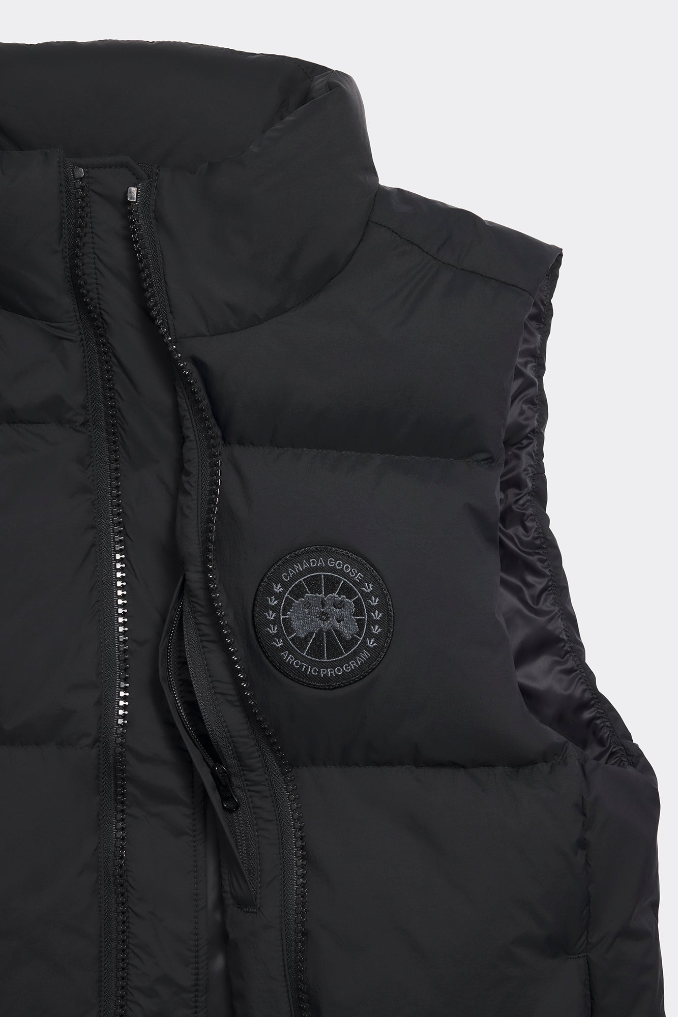 Lawrence Puffer Vest Black Label (Men) - Black