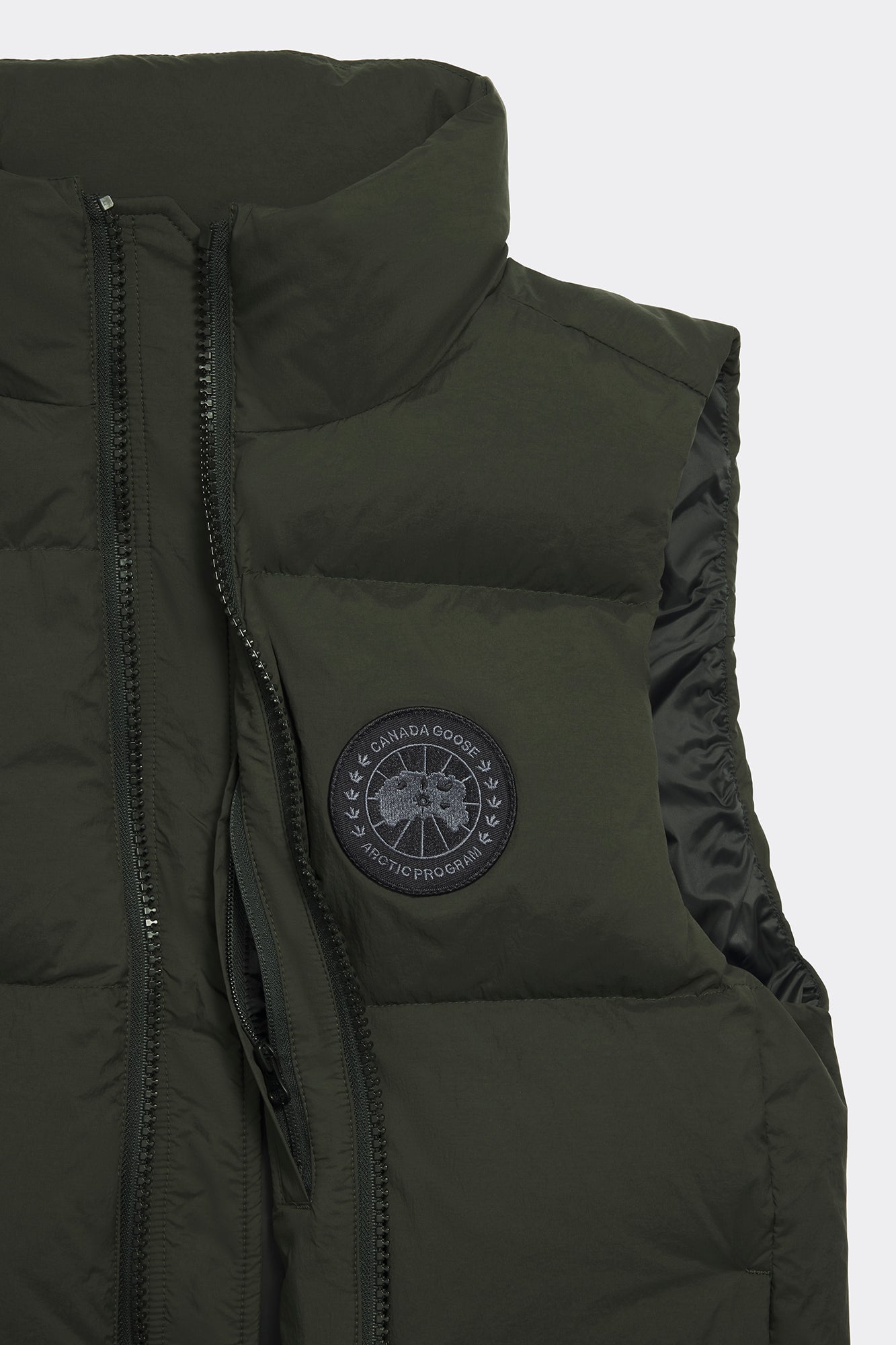 Lawrence Puffer Vest Black Label (Men) - Volcano
