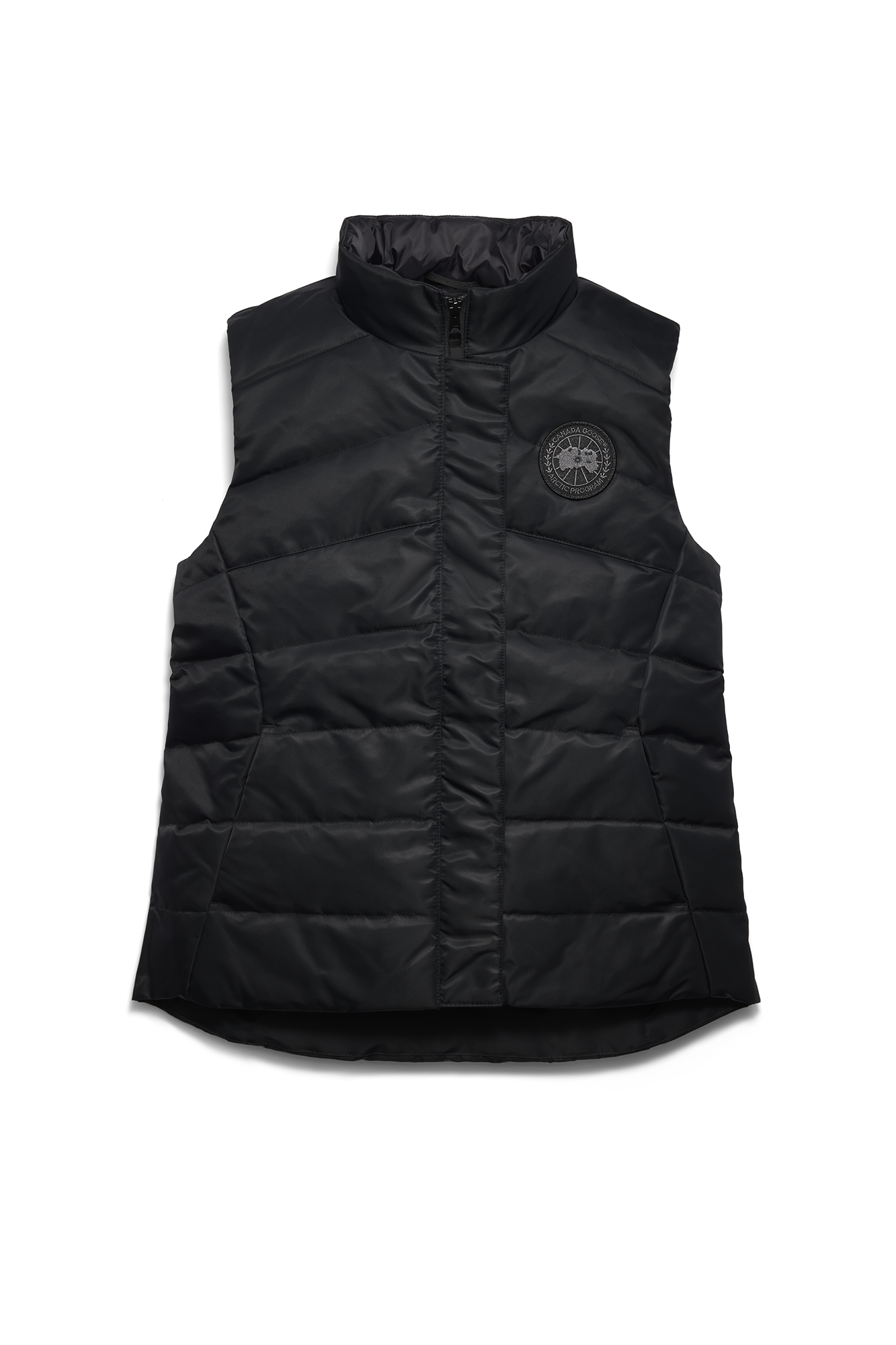 Freestyle Vest Performance Satin (Women) - Black