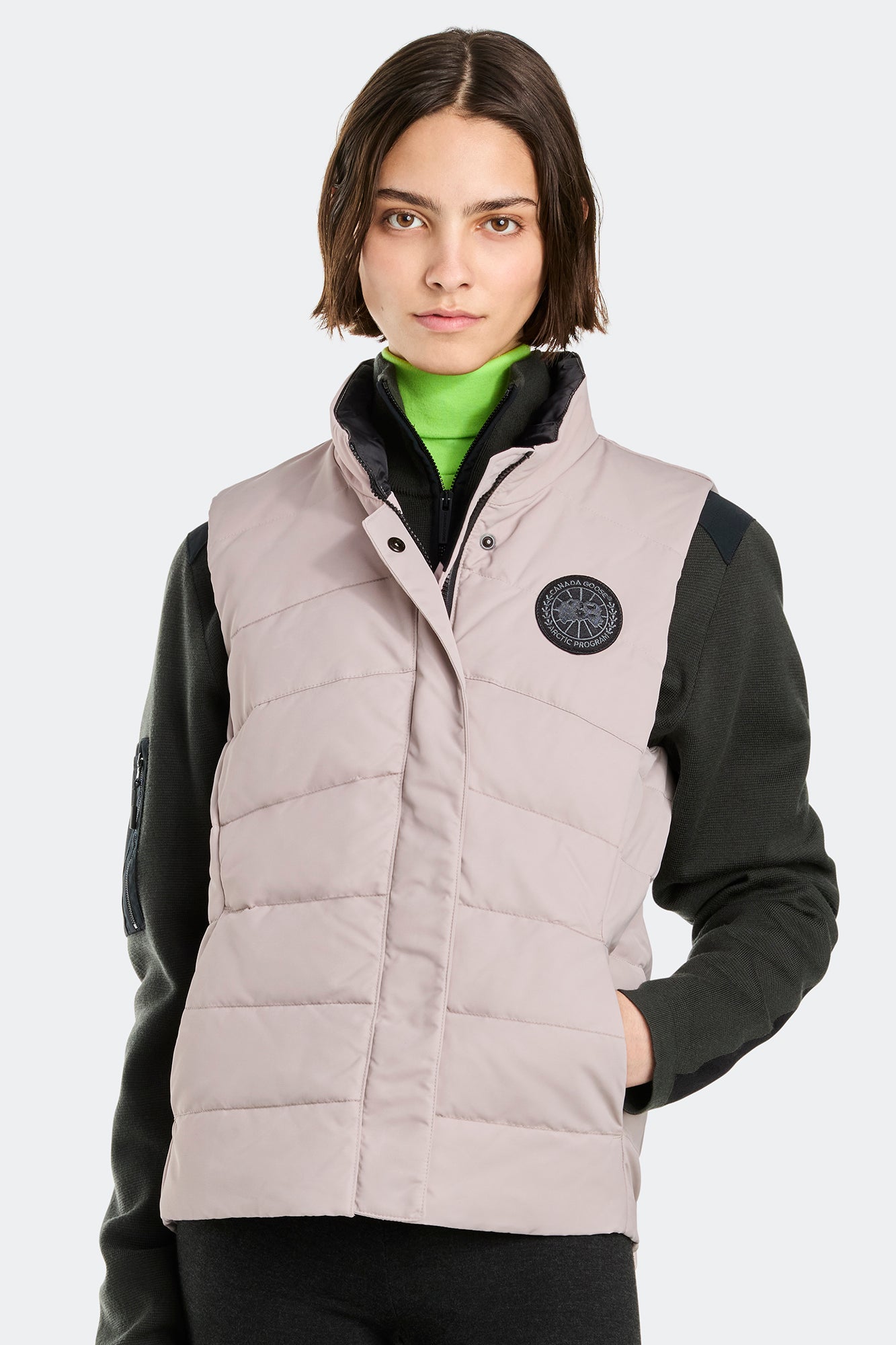 Freestyle Vest Performance Satin (Women) - Lucent Rose
