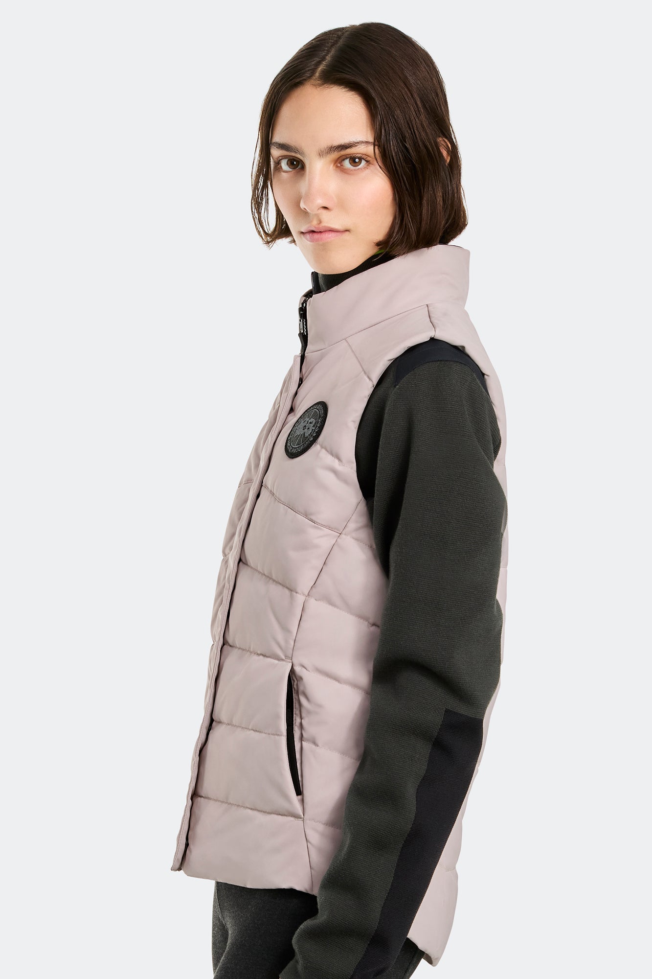 Freestyle Vest Performance Satin (Women) - Lucent Rose