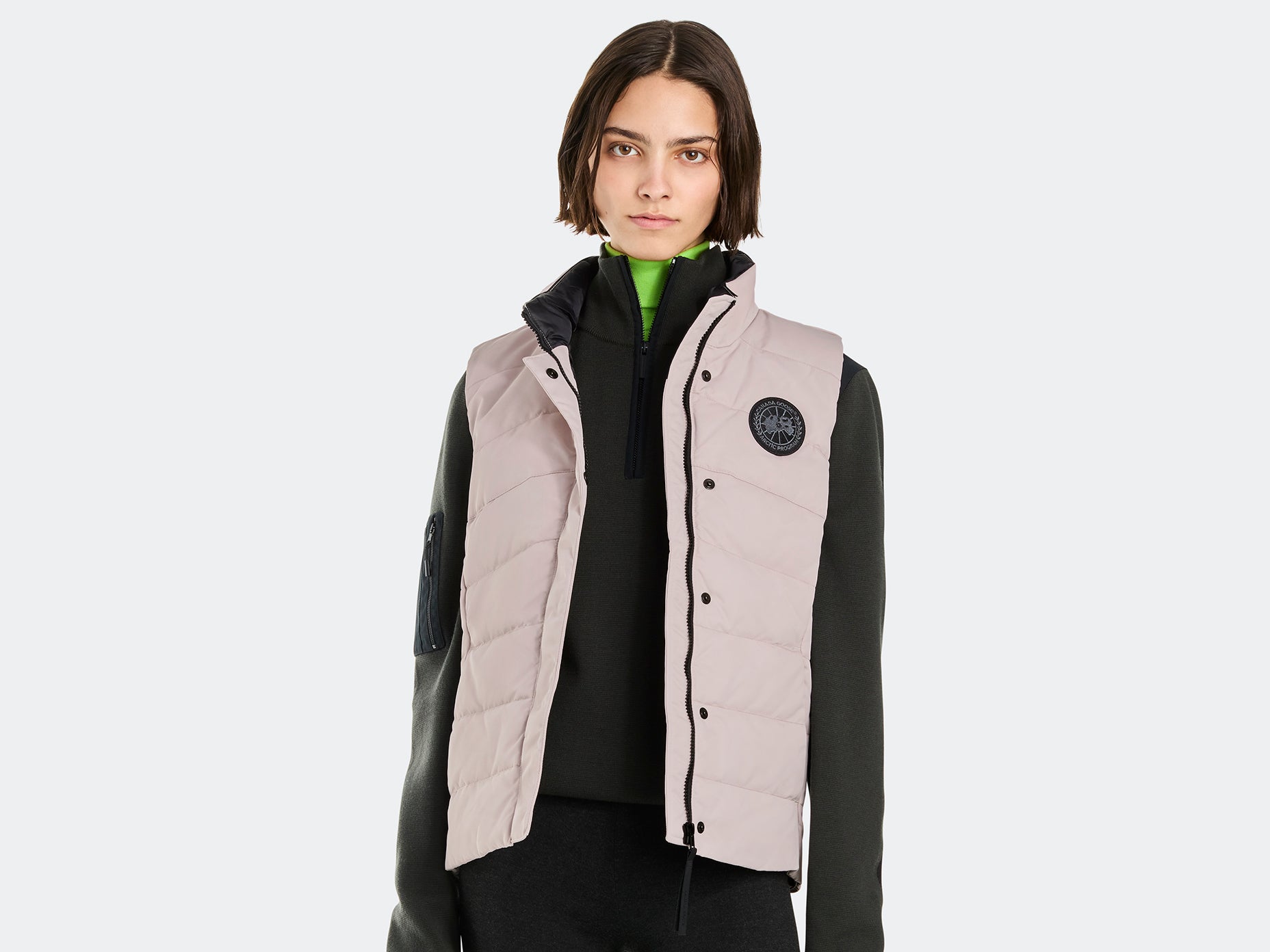 Freestyle Vest Performance Satin (Women) - Lucent Rose